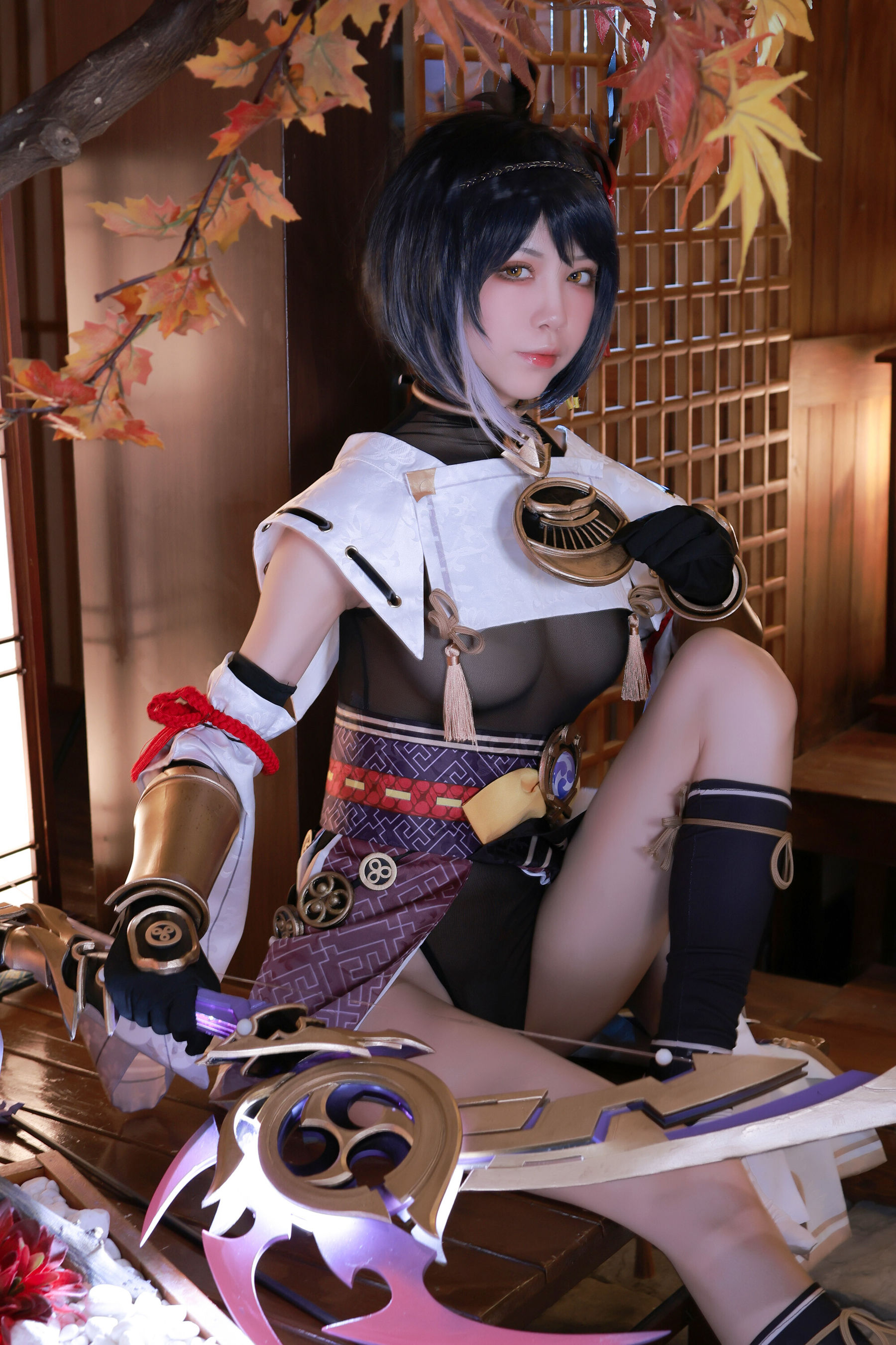 [福利COS] 动漫博主水淼aqua - 九条裟羅