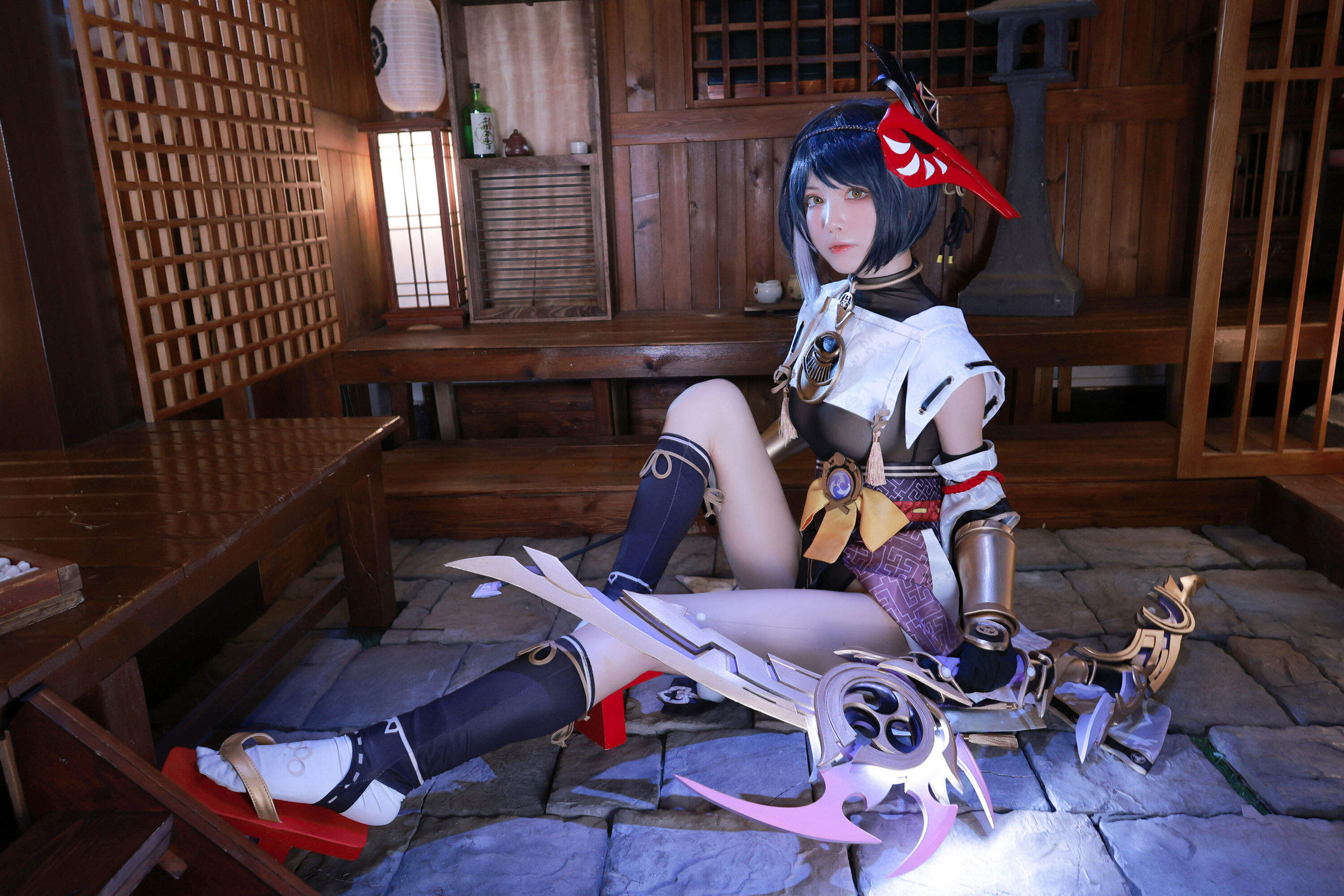 [福利COS] 动漫博主水淼aqua - 九条裟羅