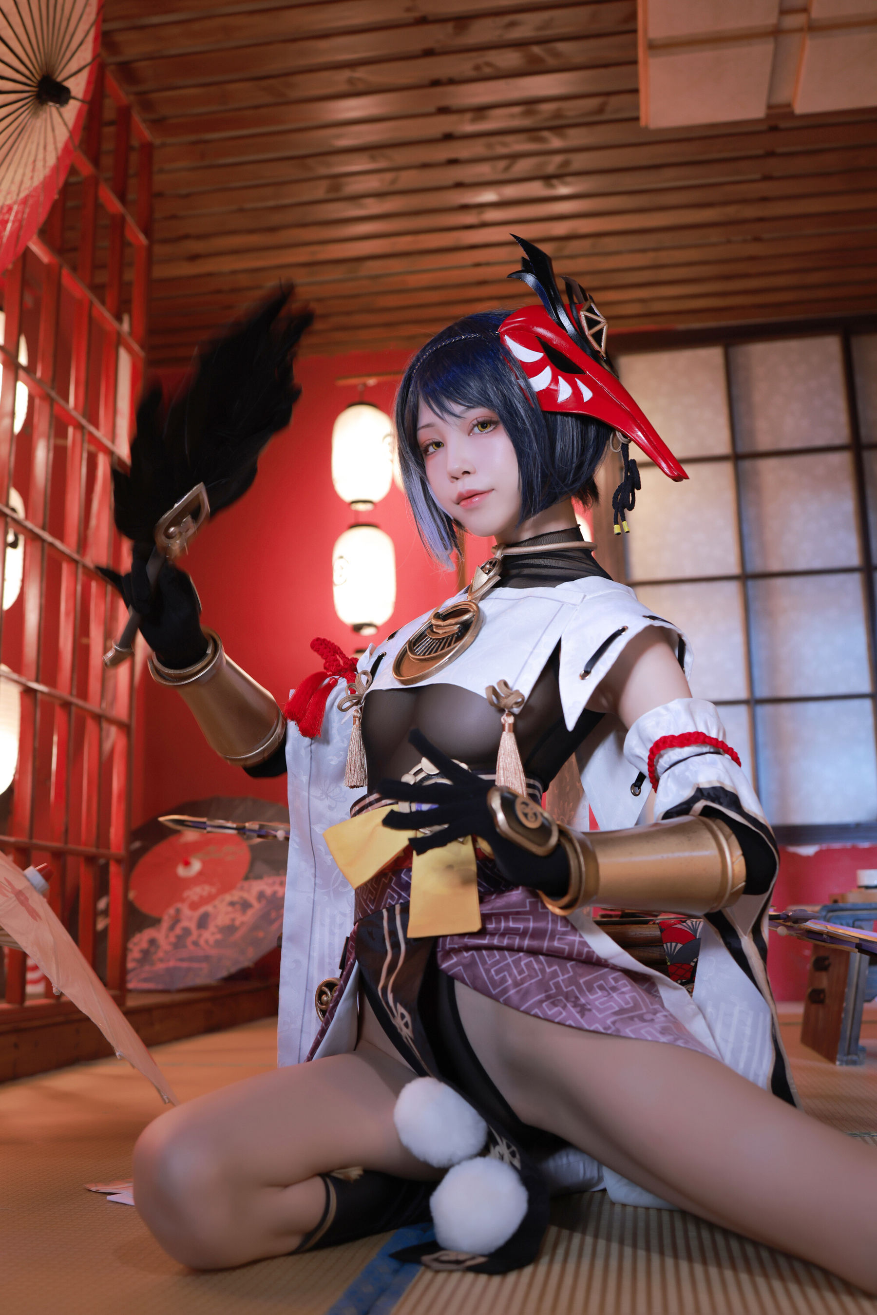 [福利COS] 动漫博主水淼aqua - 九条裟羅