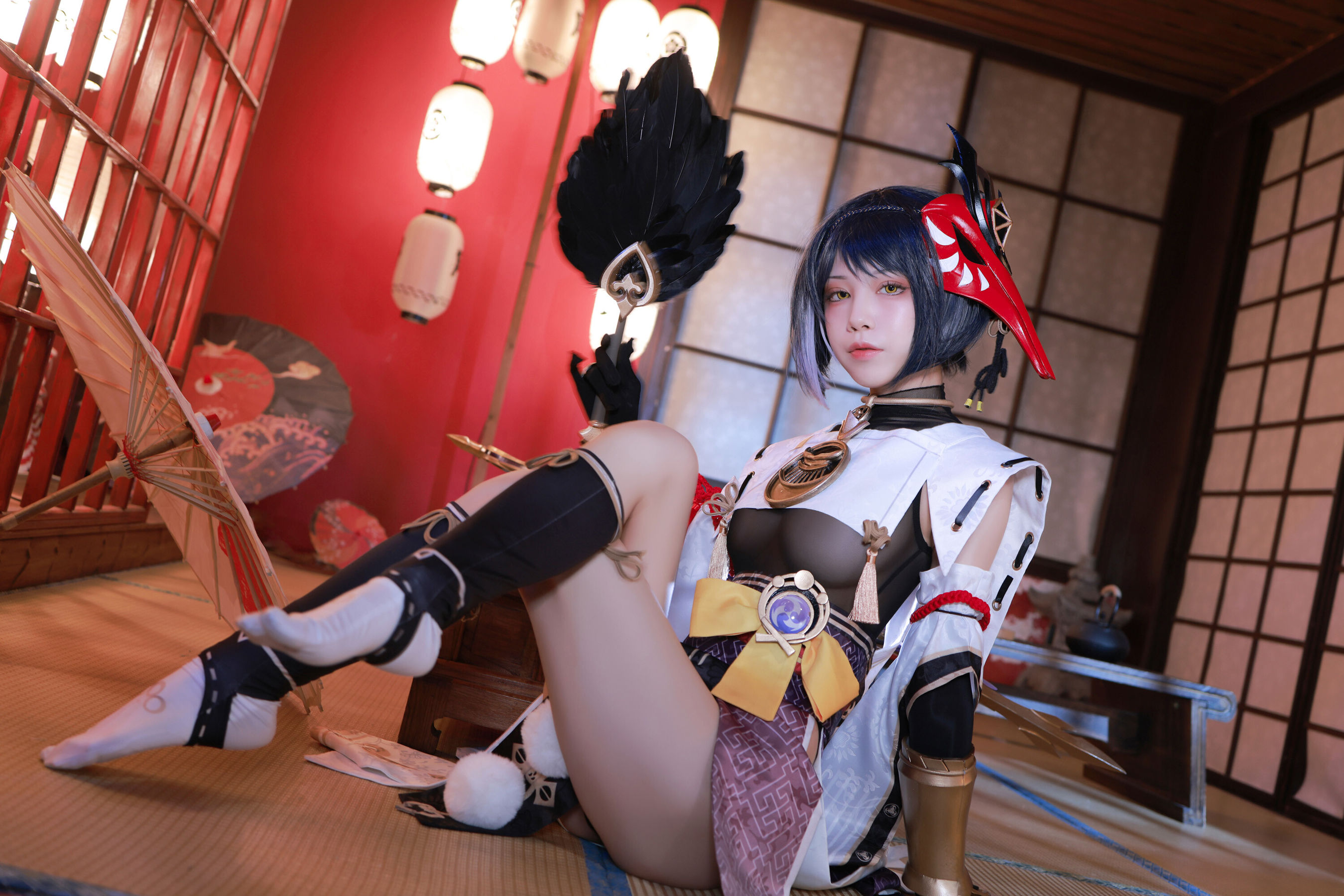[福利COS] 动漫博主水淼aqua - 九条裟羅