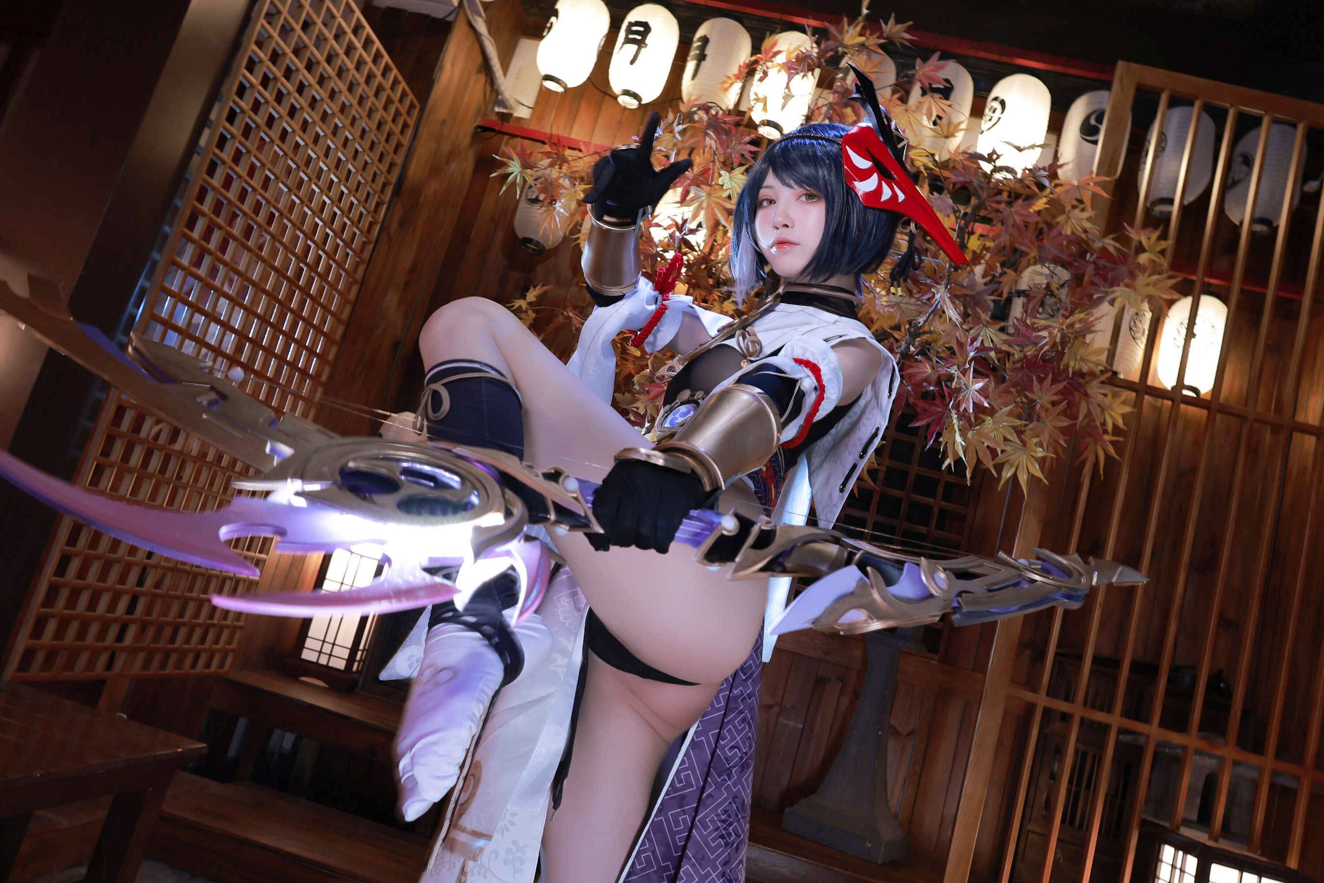 [福利COS] 动漫博主水淼aqua - 九条裟羅