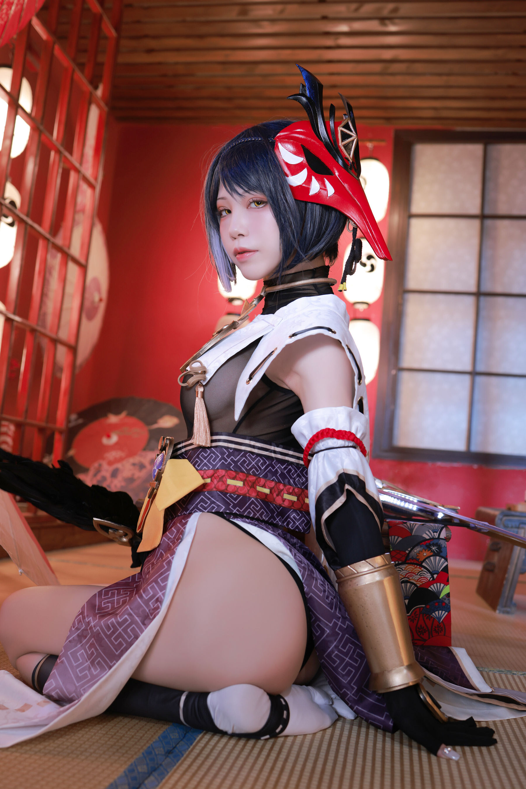 [福利COS] 动漫博主水淼aqua - 九条裟羅