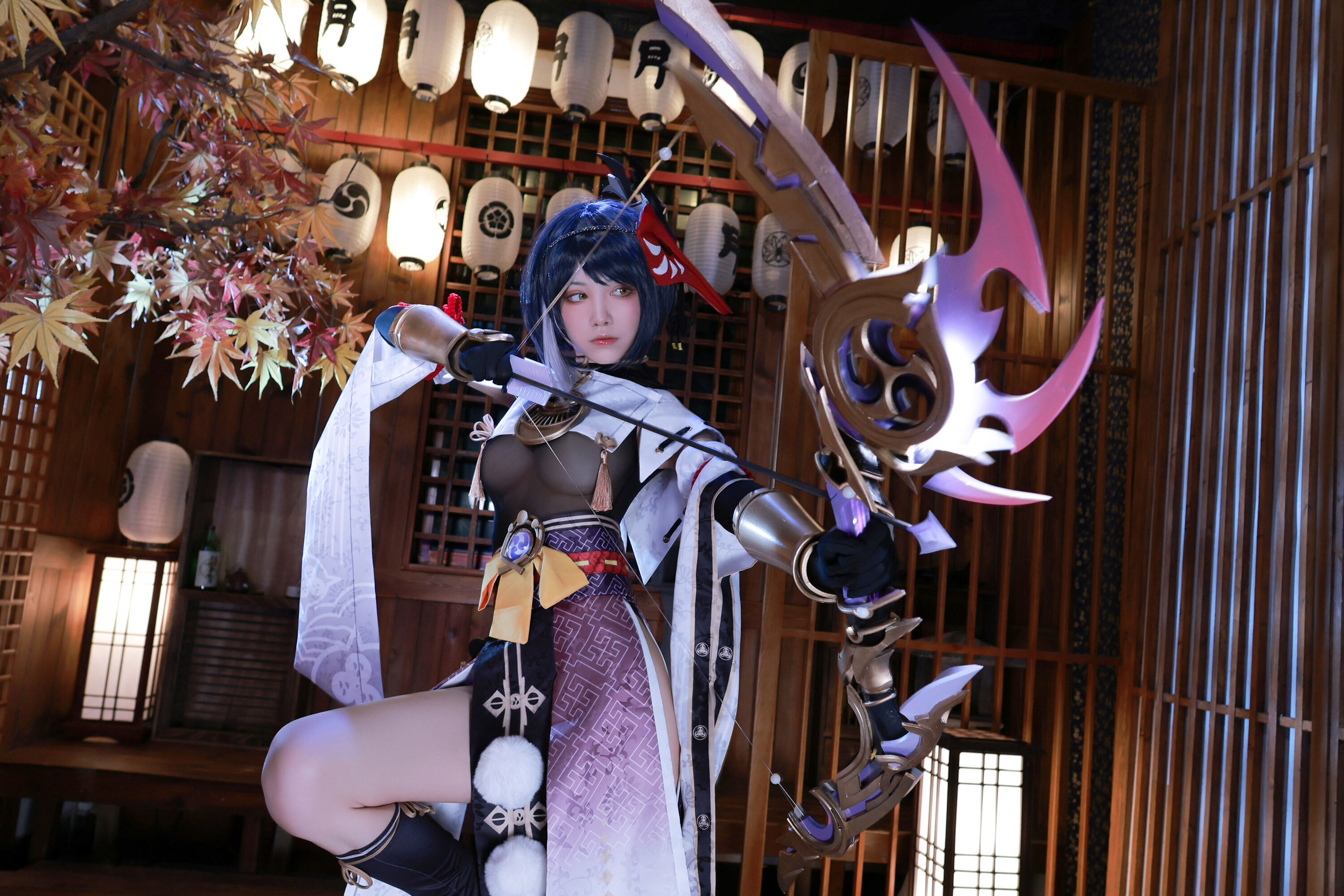 [福利COS] 动漫博主水淼aqua - 九条裟羅