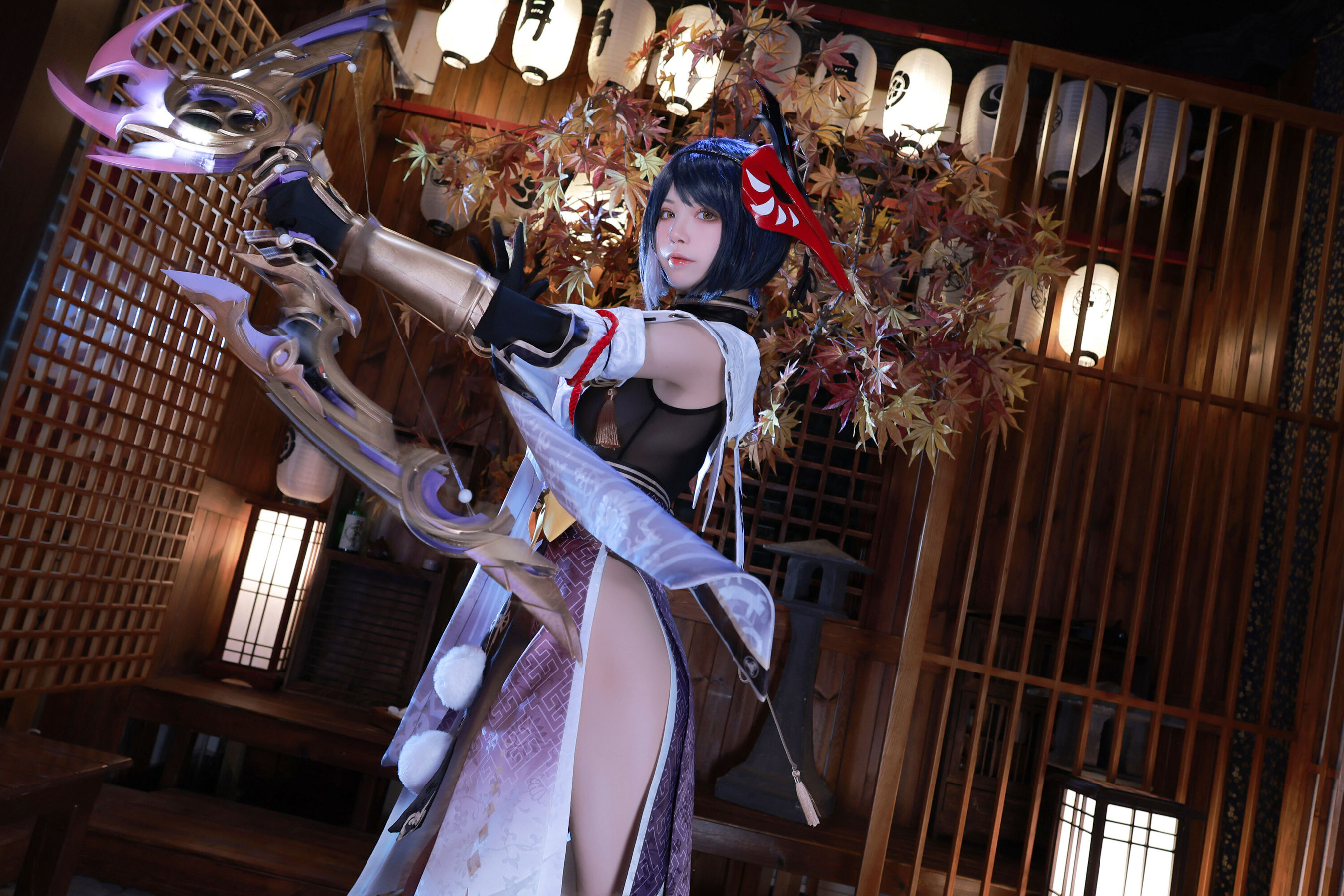 [福利COS] 动漫博主水淼aqua - 九条裟羅