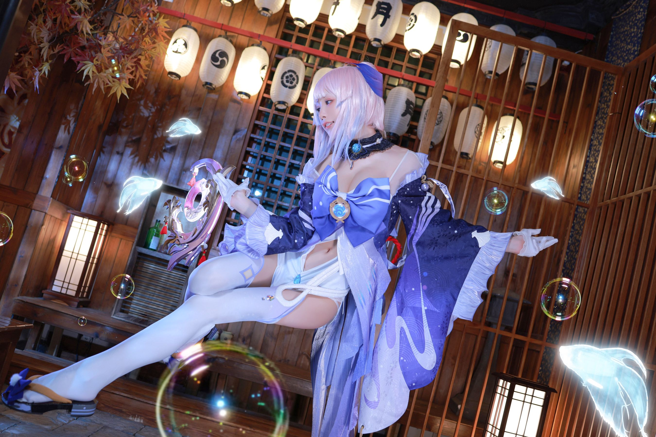 [福利COS] 动漫博主水淼aqua - 珊瑚宫心海