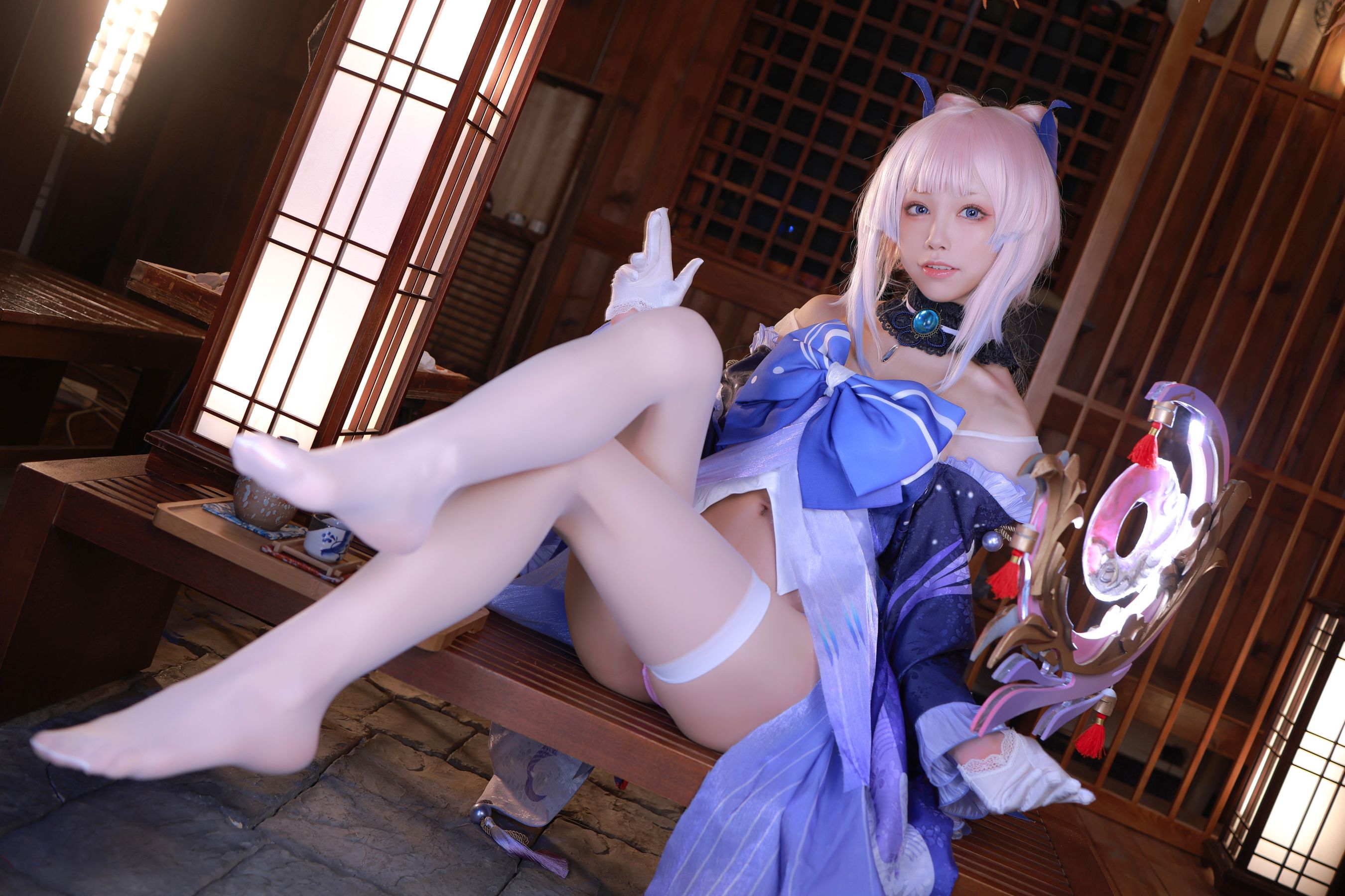 [福利COS] 动漫博主水淼aqua - 珊瑚宫心海