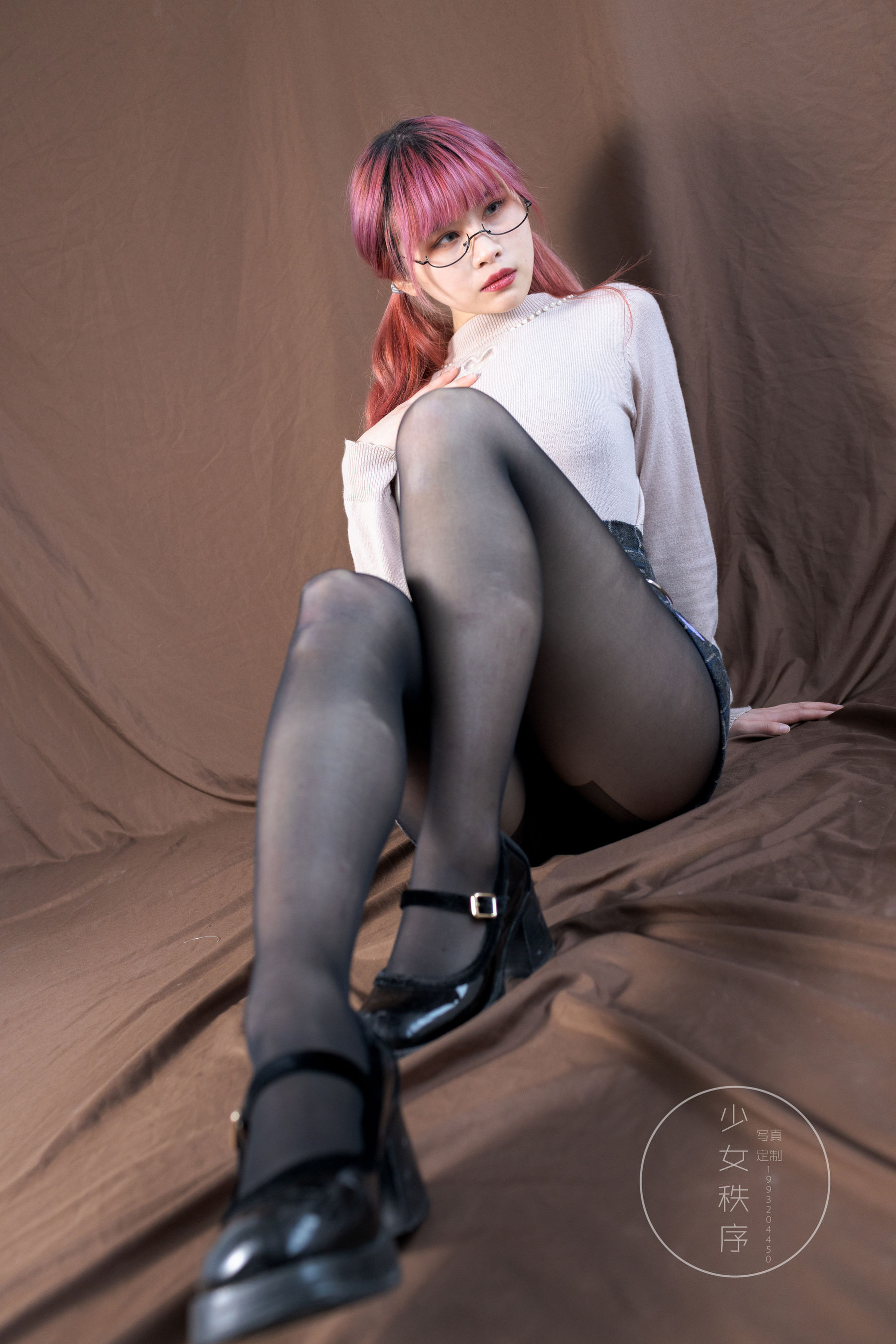 [福利COS] 动漫博主田璐璐 - 少女秩序 黑丝