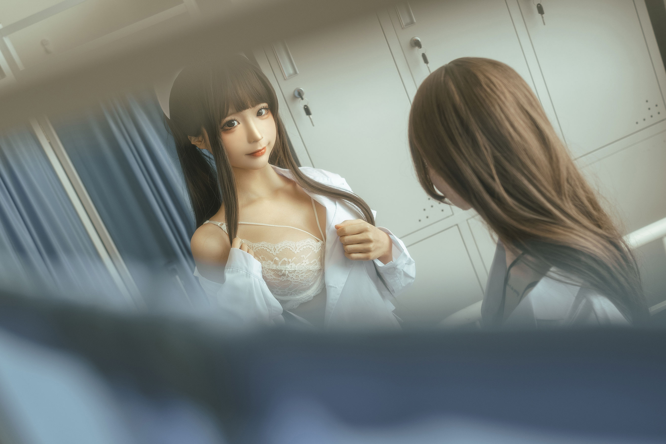 [福利COS] 动漫博主蠢沫沫 - 下班后