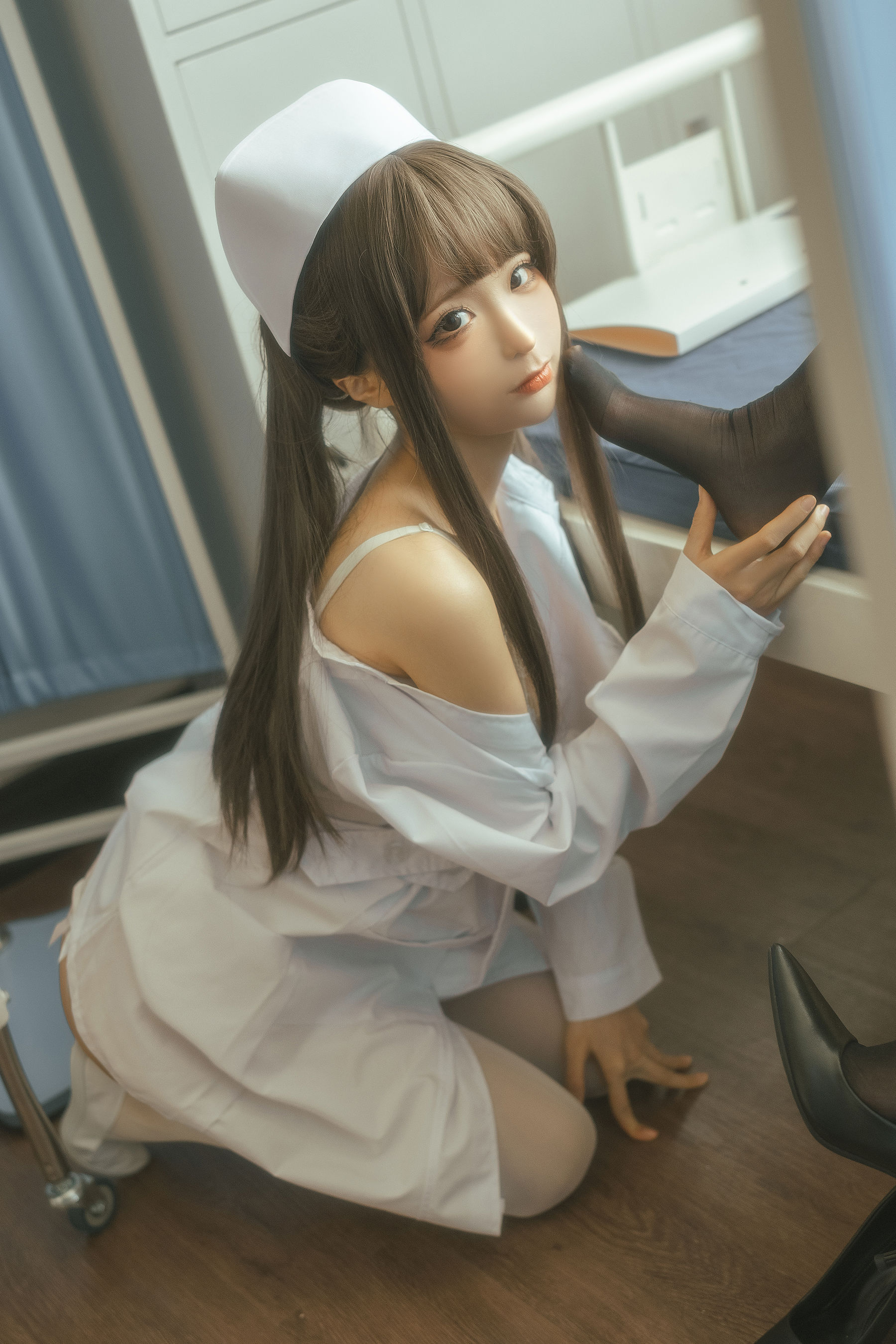 [福利COS] 动漫博主蠢沫沫 - 下班后