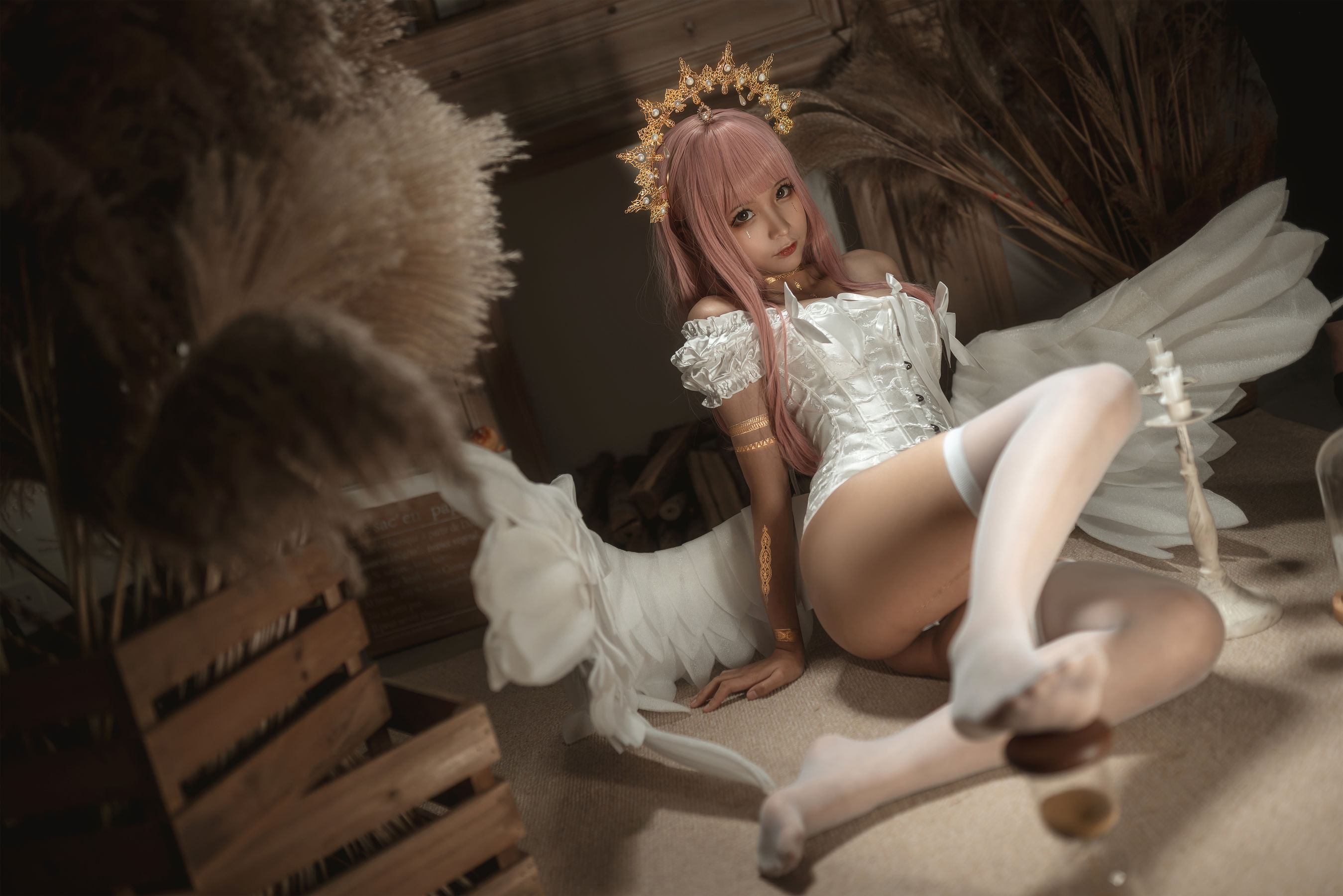 [福利COS] 动漫博主蠢沫沫 - 圣天使