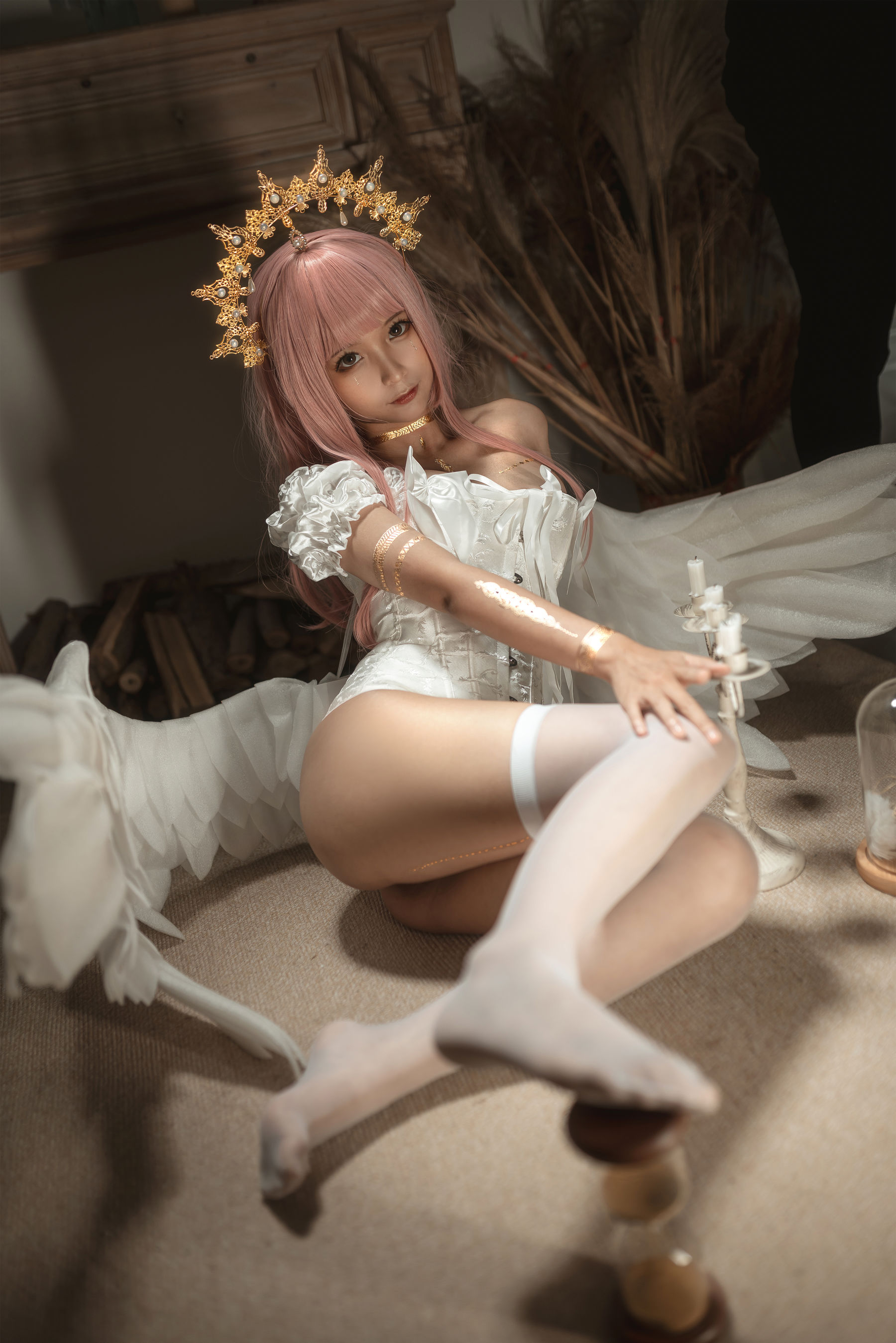 [福利COS] 动漫博主蠢沫沫 - 圣天使