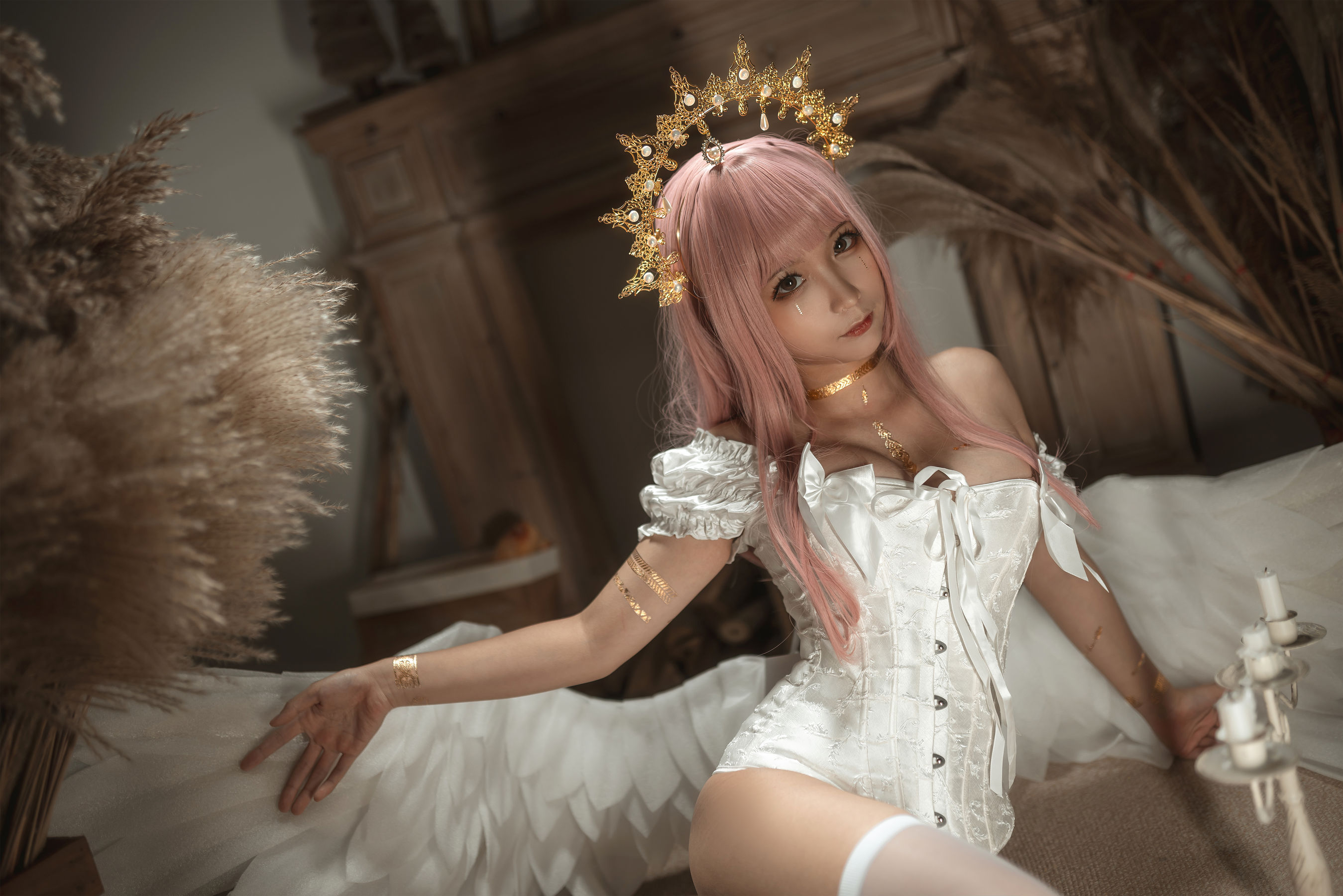 [福利COS] 动漫博主蠢沫沫 - 圣天使