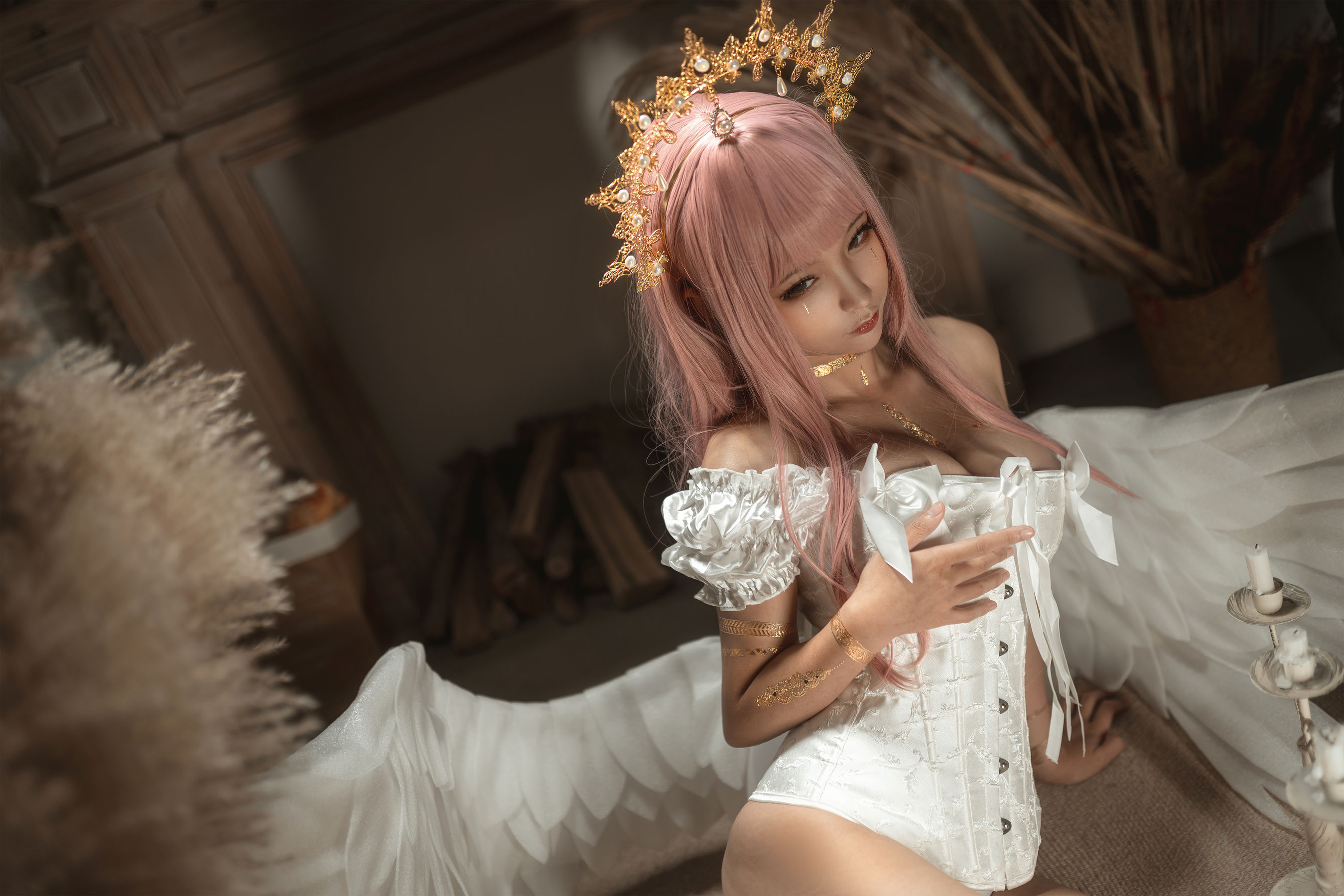 [福利COS] 动漫博主蠢沫沫 - 圣天使
