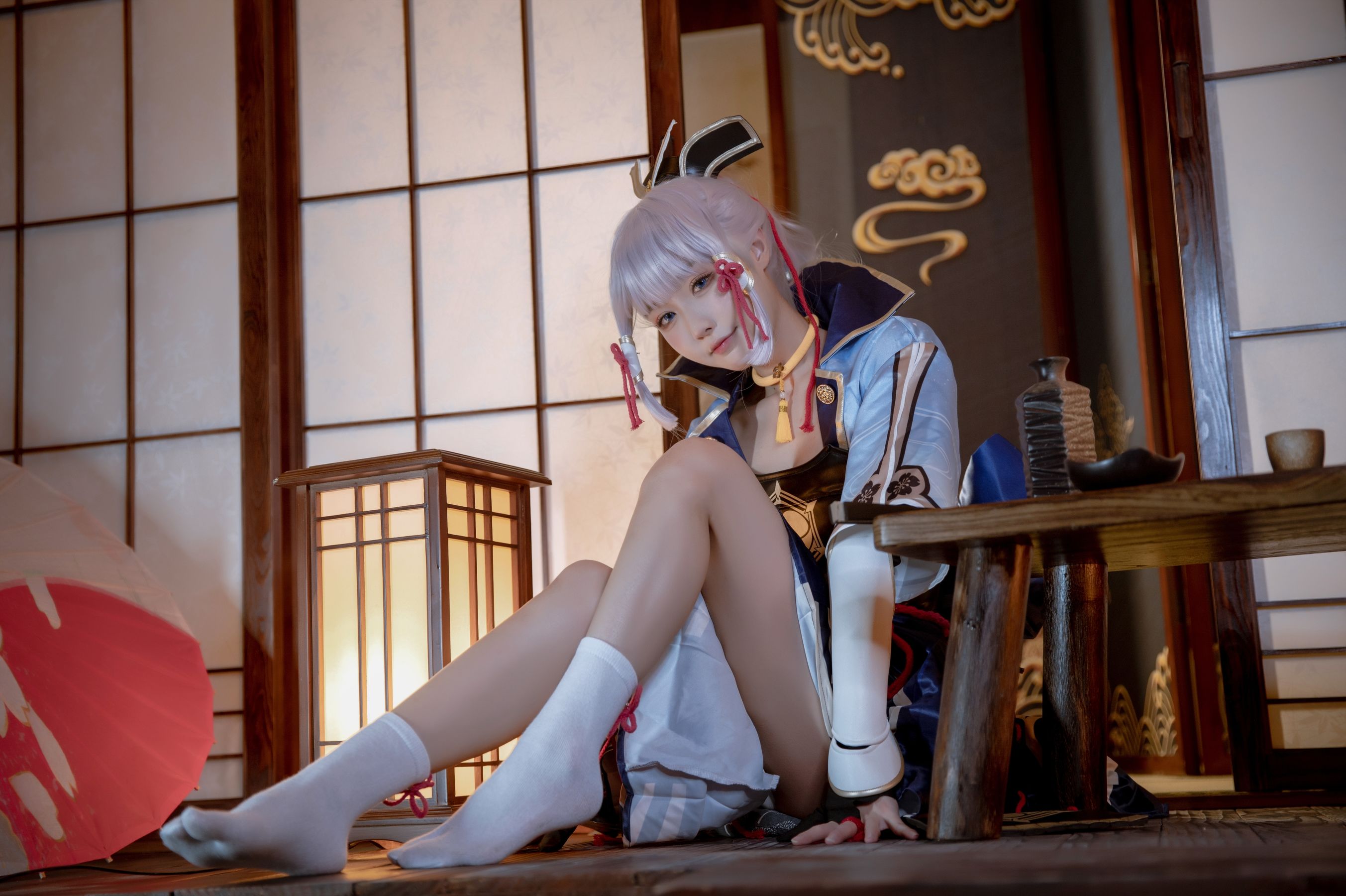 [福利COS] 动漫博主阿包也是兔娘 - 神里凌华