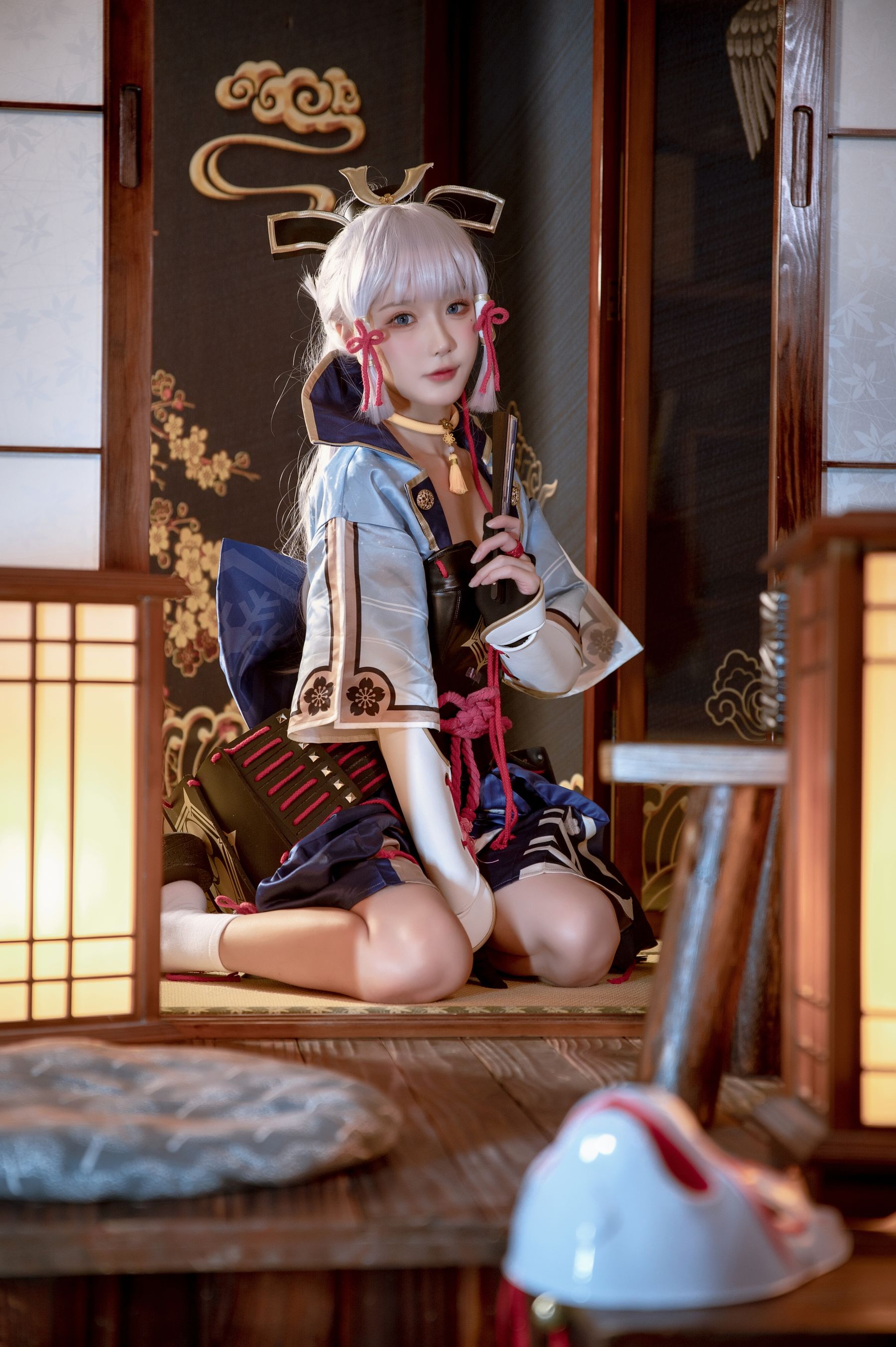 [福利COS] 动漫博主阿包也是兔娘 - 神里凌华