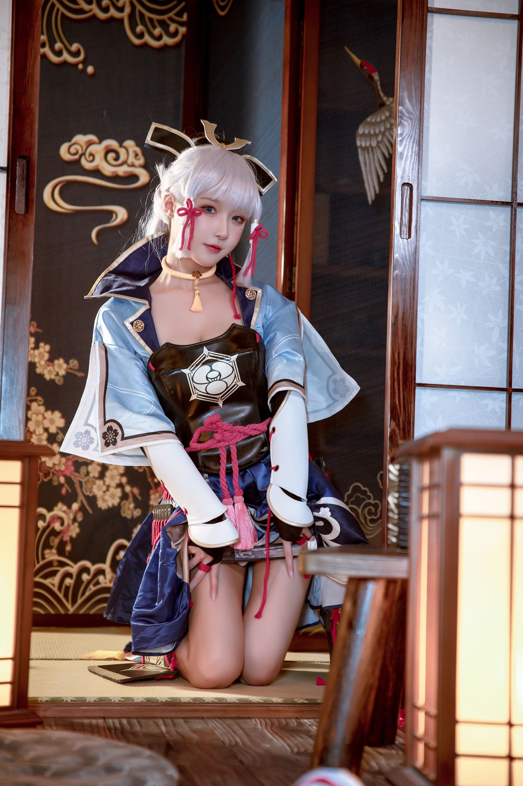 [福利COS] 动漫博主阿包也是兔娘 - 神里凌华