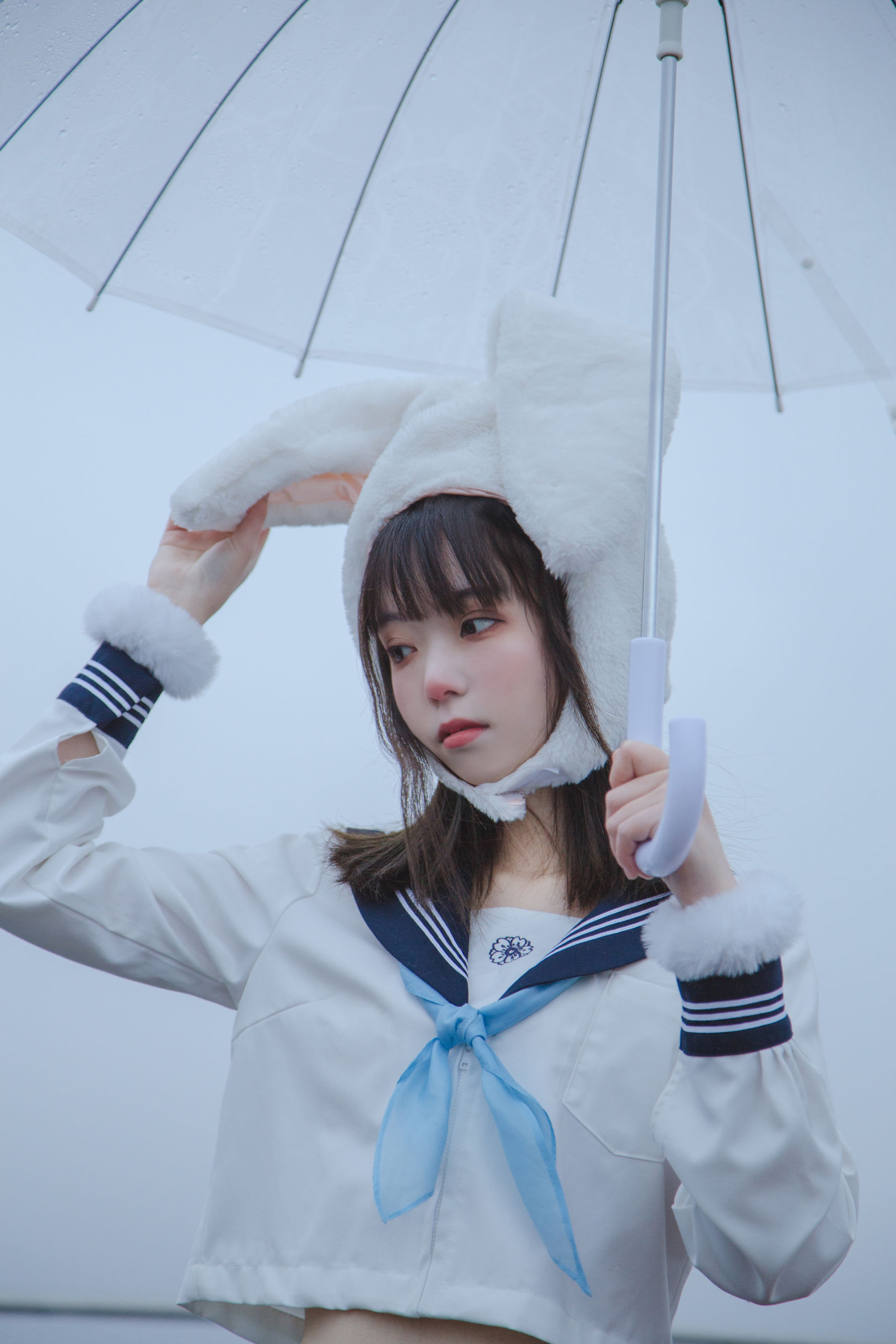 [福利COS] 可爱妹子Fushii_海堂 - 兔兔头
