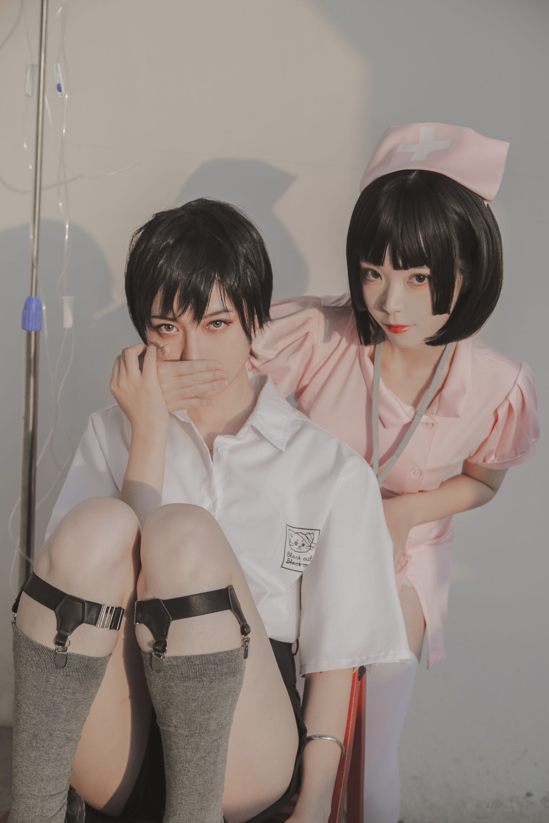 [福利COS] 可爱妹子Fushii_海堂 - 护士