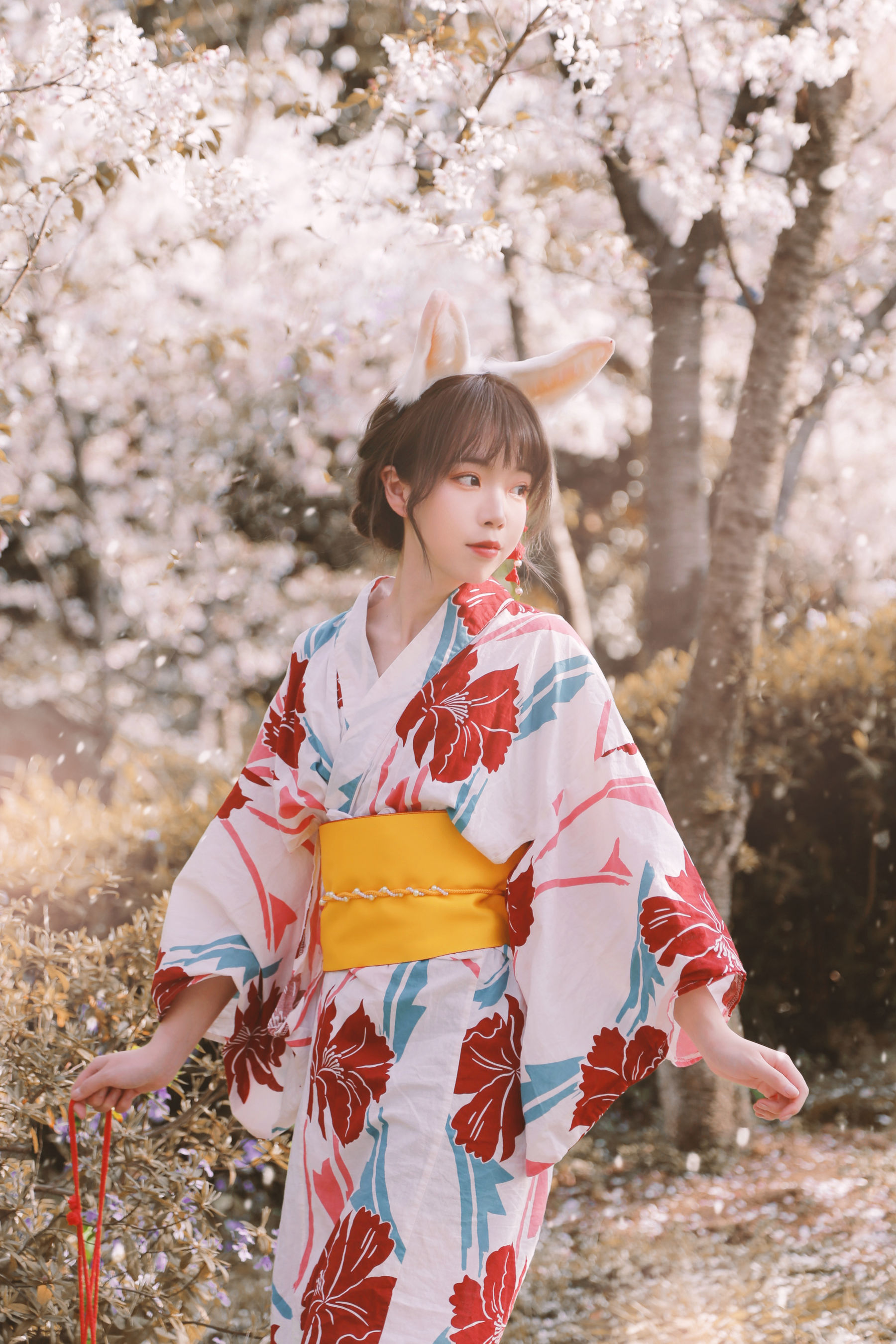 [福利COS] 可爱妹子Fushii_海堂 - 樱花兔兔
