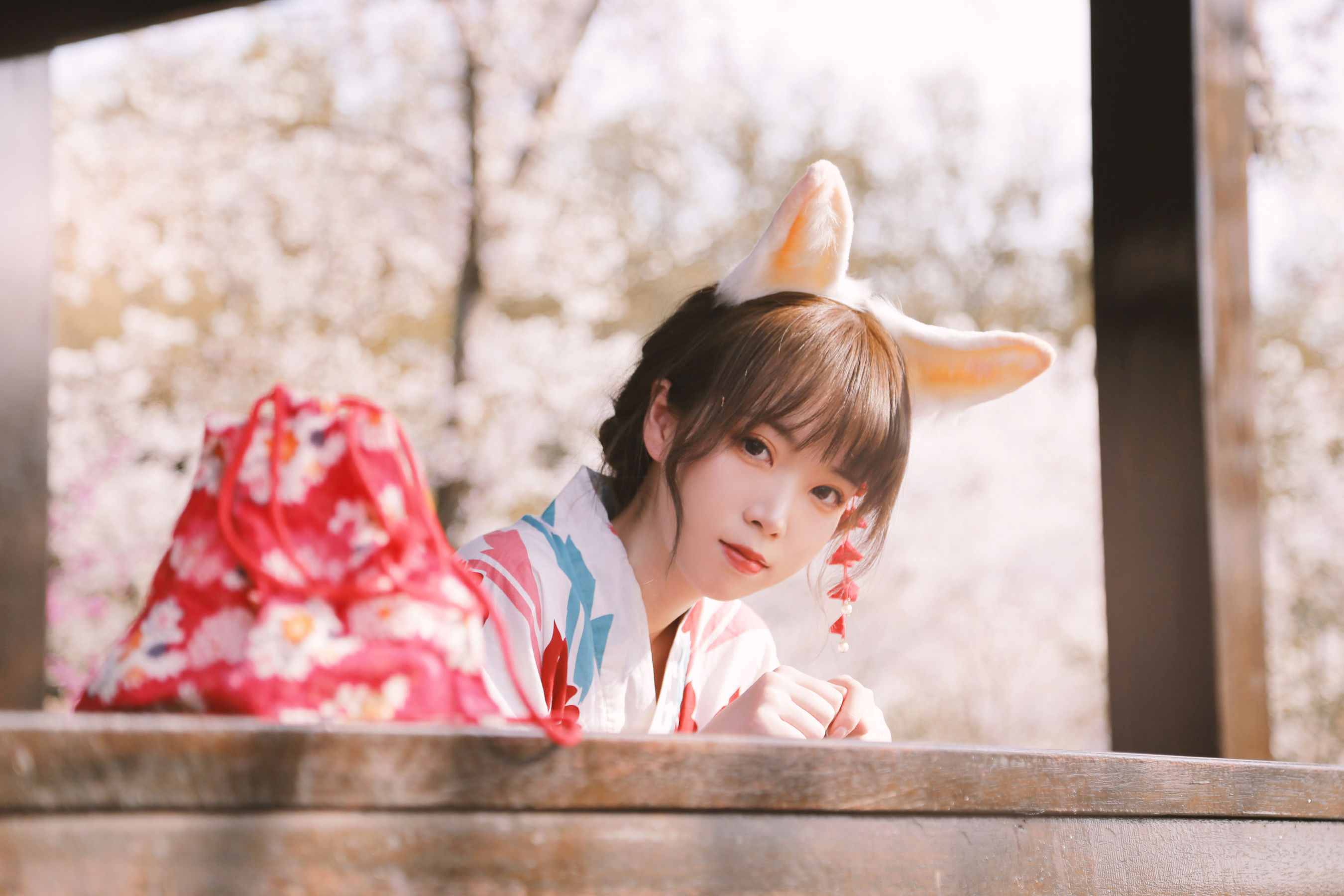 [福利COS] 可爱妹子Fushii_海堂 - 樱花兔兔