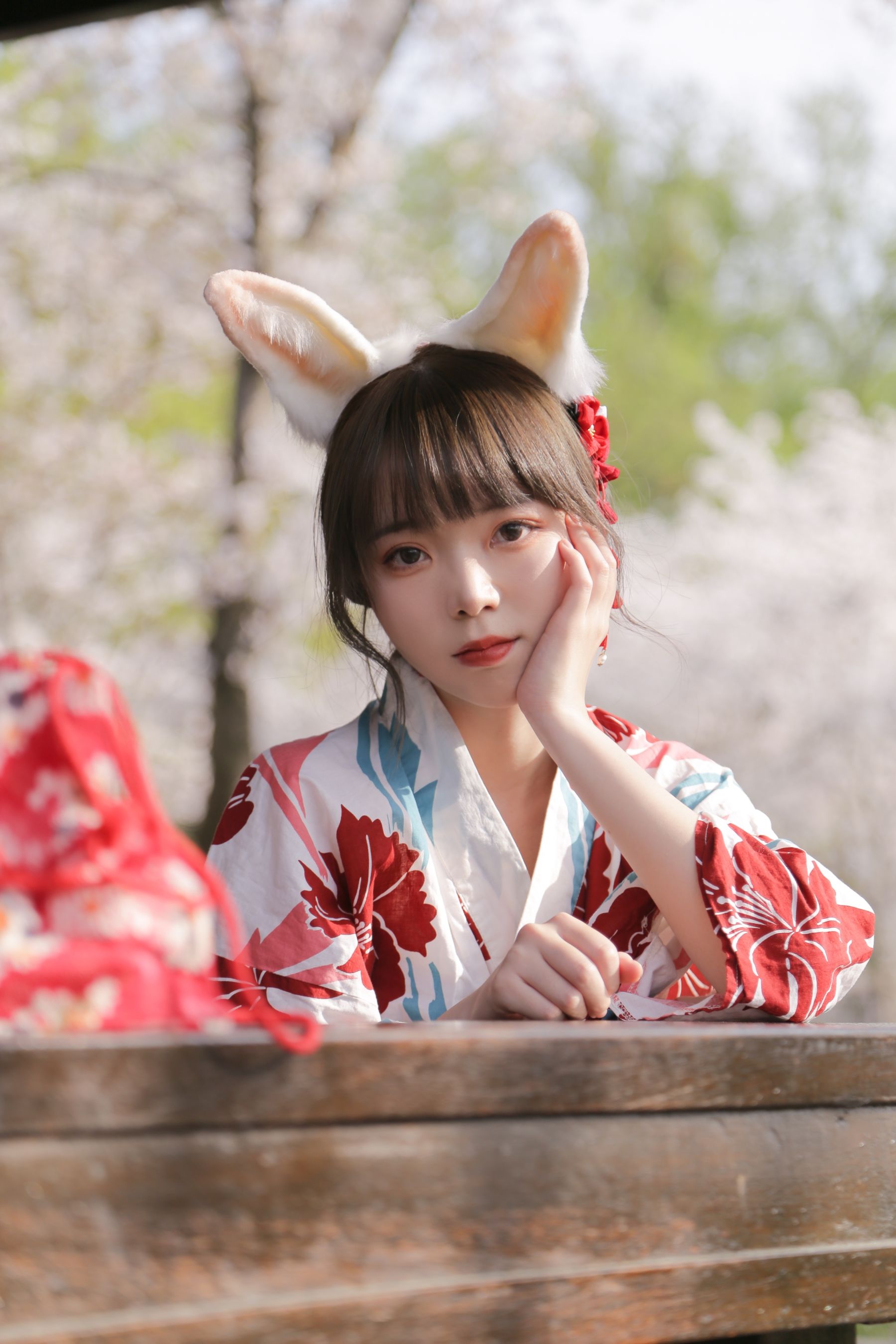 [福利COS] 可爱妹子Fushii_海堂 - 樱花兔兔