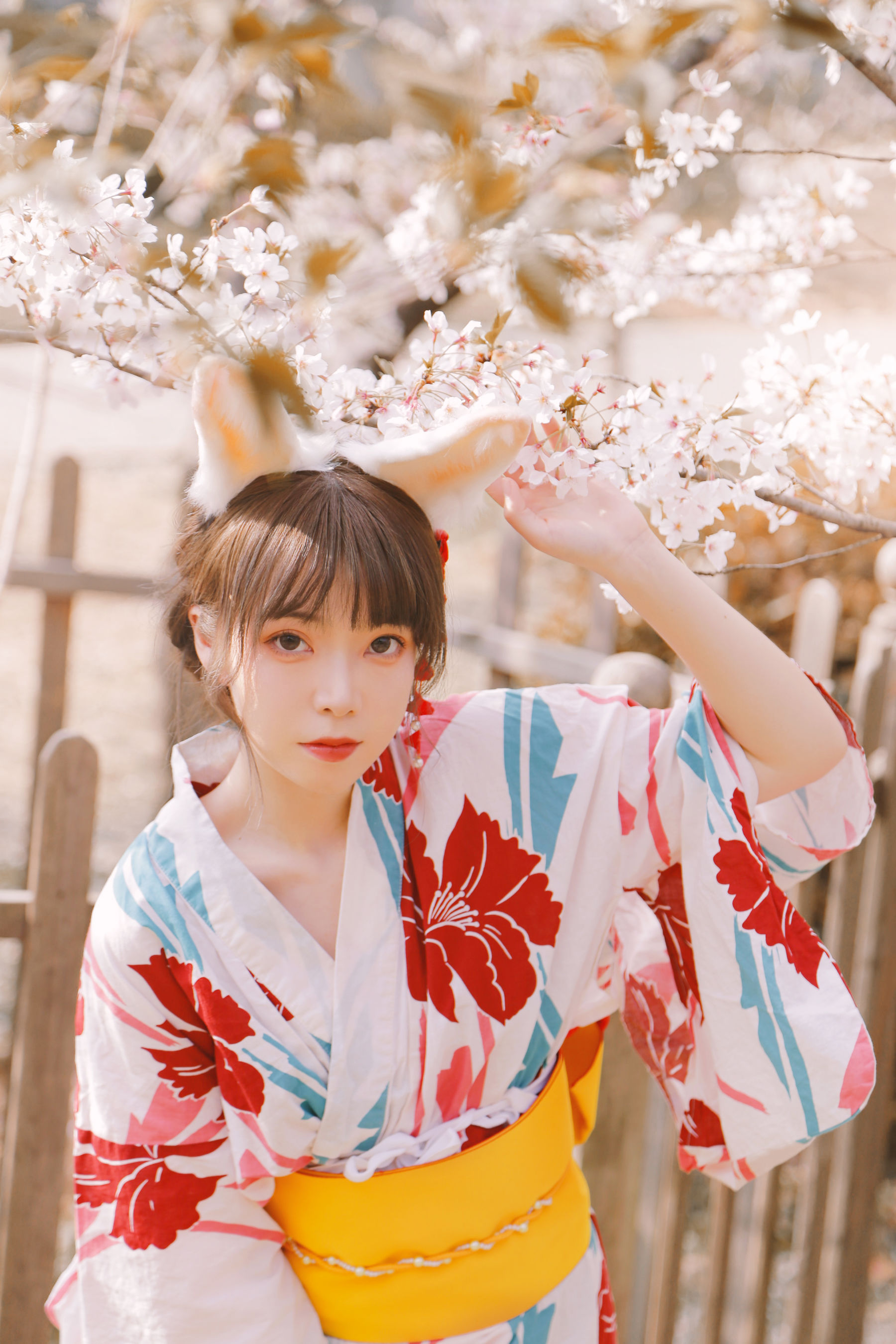 [福利COS] 可爱妹子Fushii_海堂 - 樱花兔兔