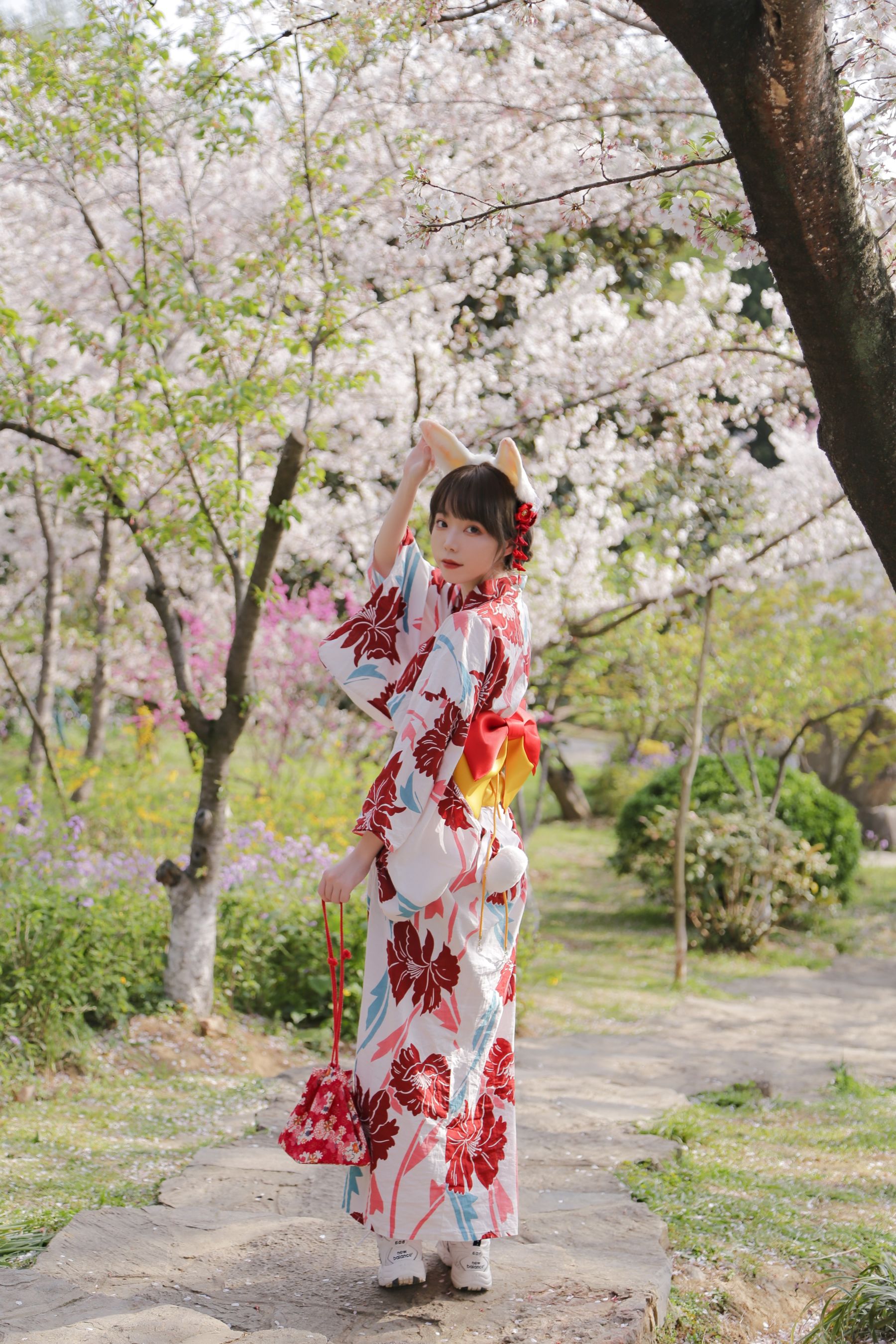[福利COS] 可爱妹子Fushii_海堂 - 樱花兔兔