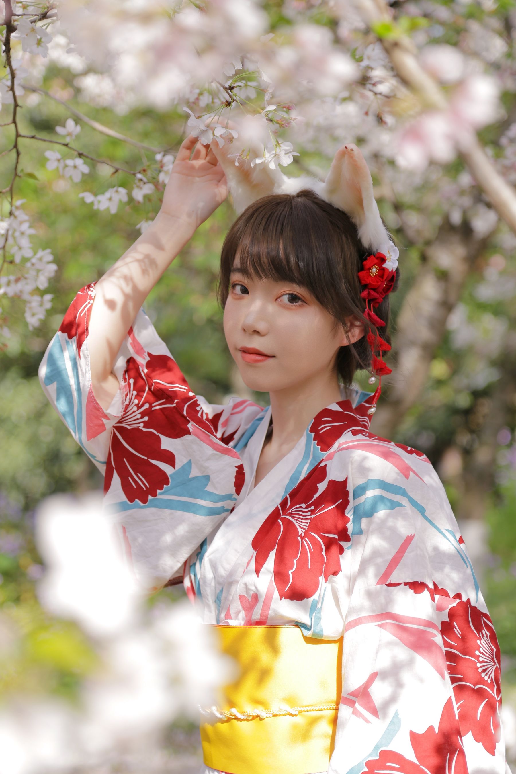 [福利COS] 可爱妹子Fushii_海堂 - 樱花兔兔