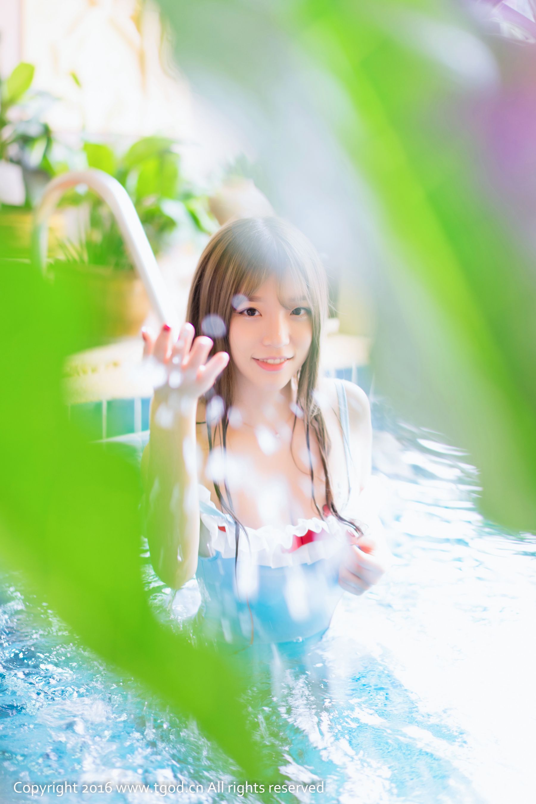 程彤颜《苏梅岛旅拍》绝美清新美少女 [推女神/尤蜜荟]