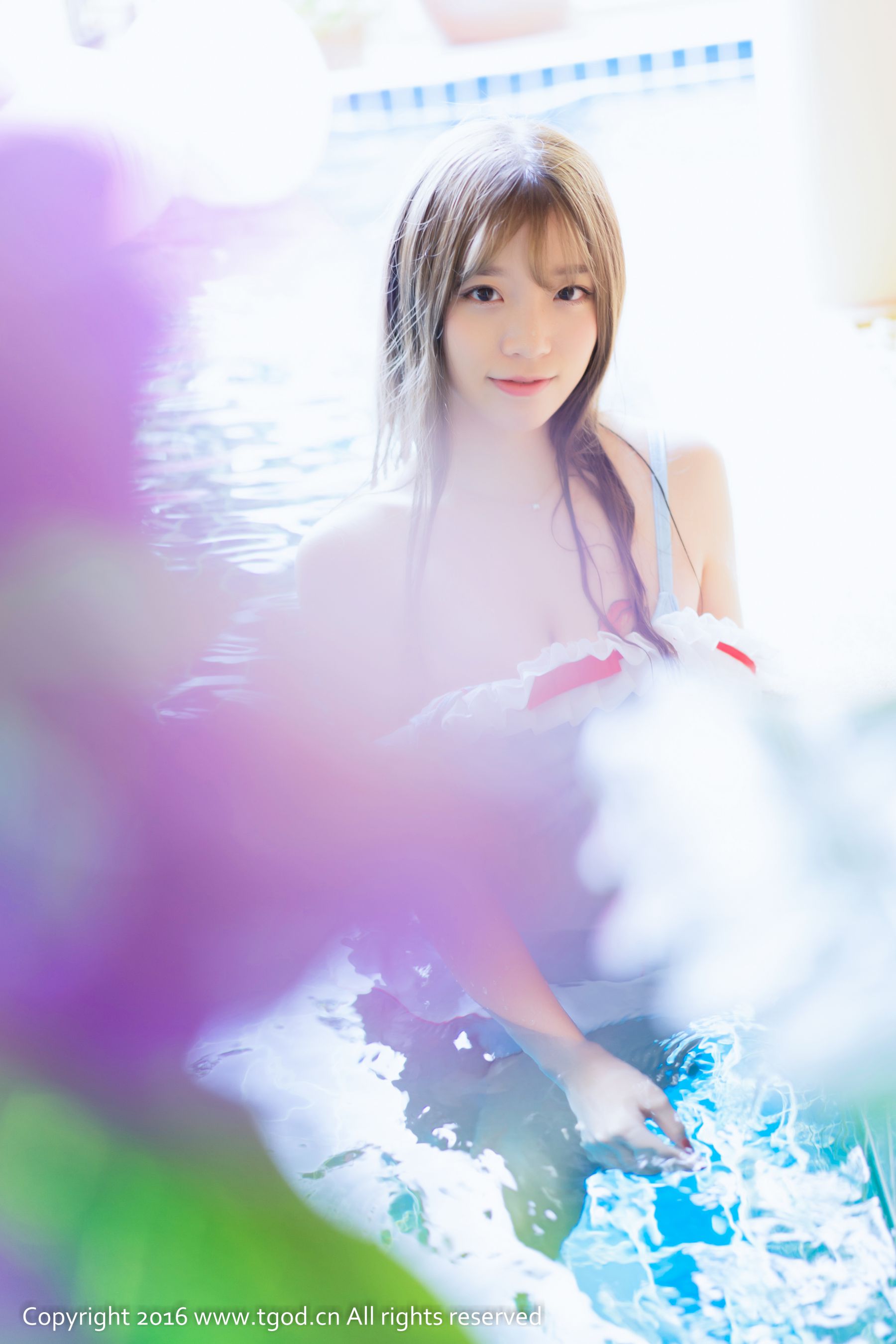 程彤颜《苏梅岛旅拍》绝美清新美少女 [推女神/尤蜜荟]