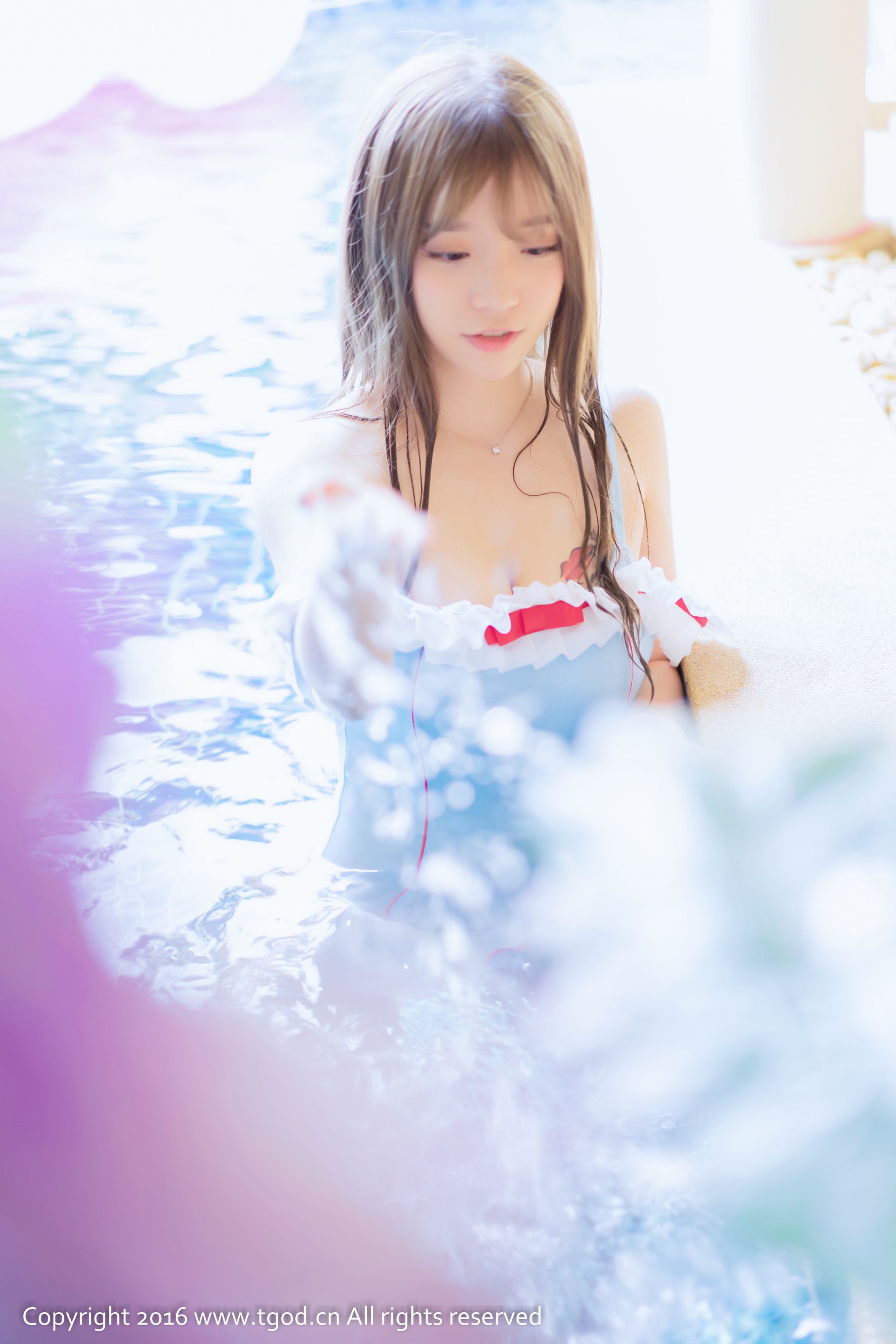 程彤颜《苏梅岛旅拍》绝美清新美少女 [推女神/尤蜜荟]
