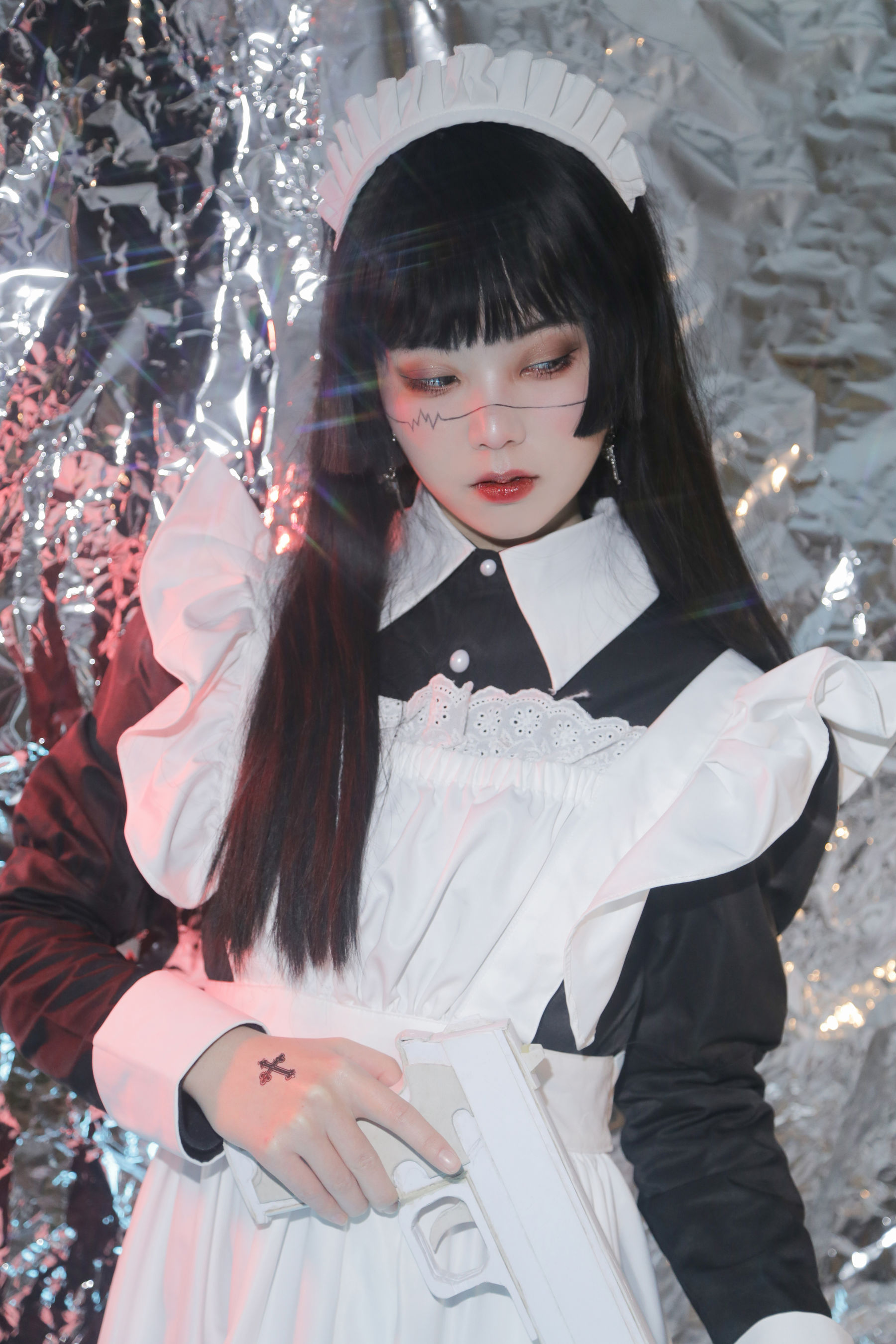 [福利COS] 可爱妹子Fushii_海堂 - 生化女仆