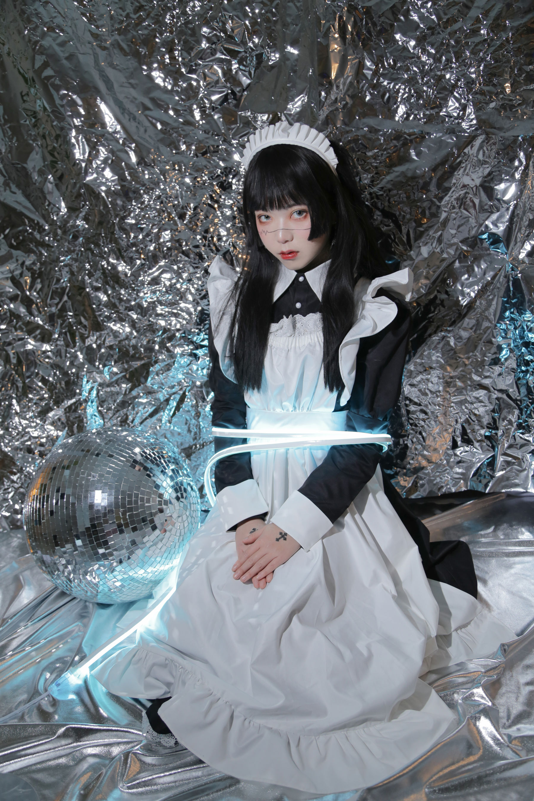 [福利COS] 可爱妹子Fushii_海堂 - 生化女仆