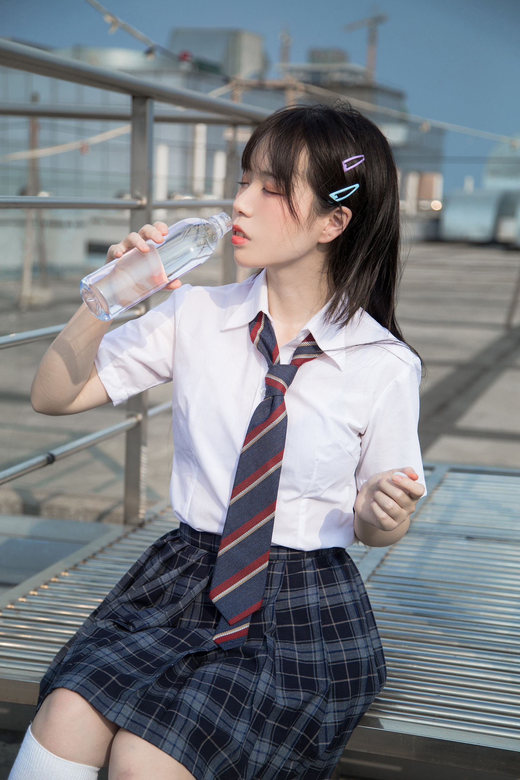[福利COS] 可爱妹子Fushii_海堂 - 饮水