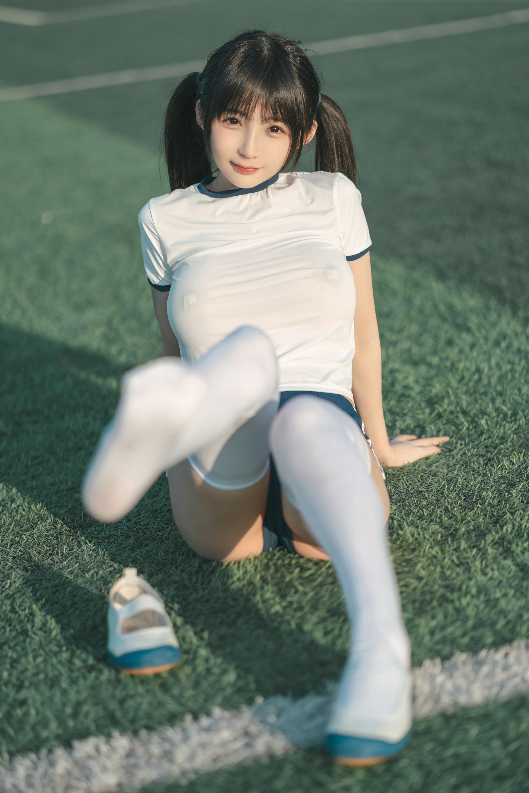 [福利COS] 桜井宁宁 - 体操服