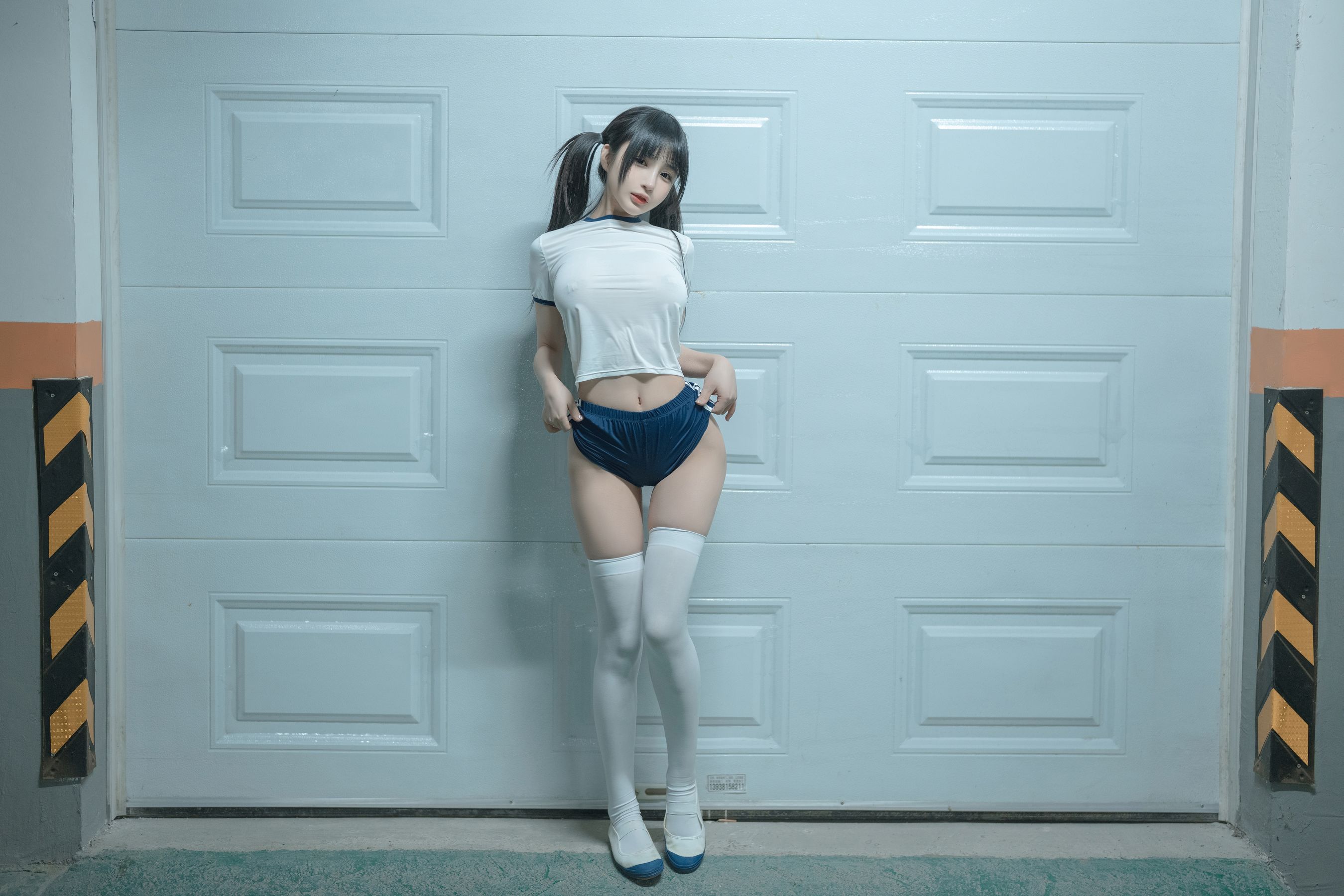 [福利COS] 桜井宁宁 - 体操服