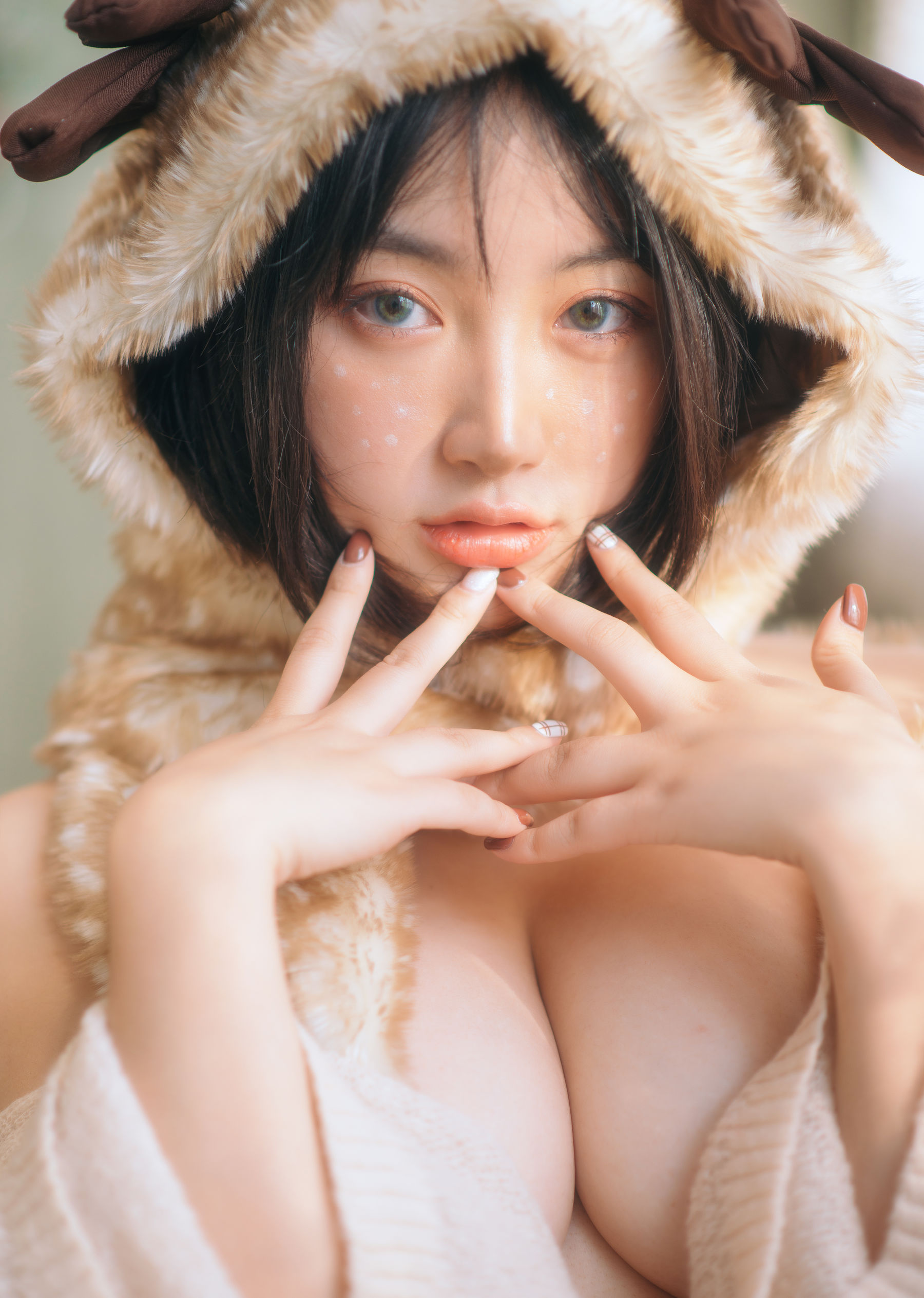 [福利COS] 模特野百合 - 圣诞