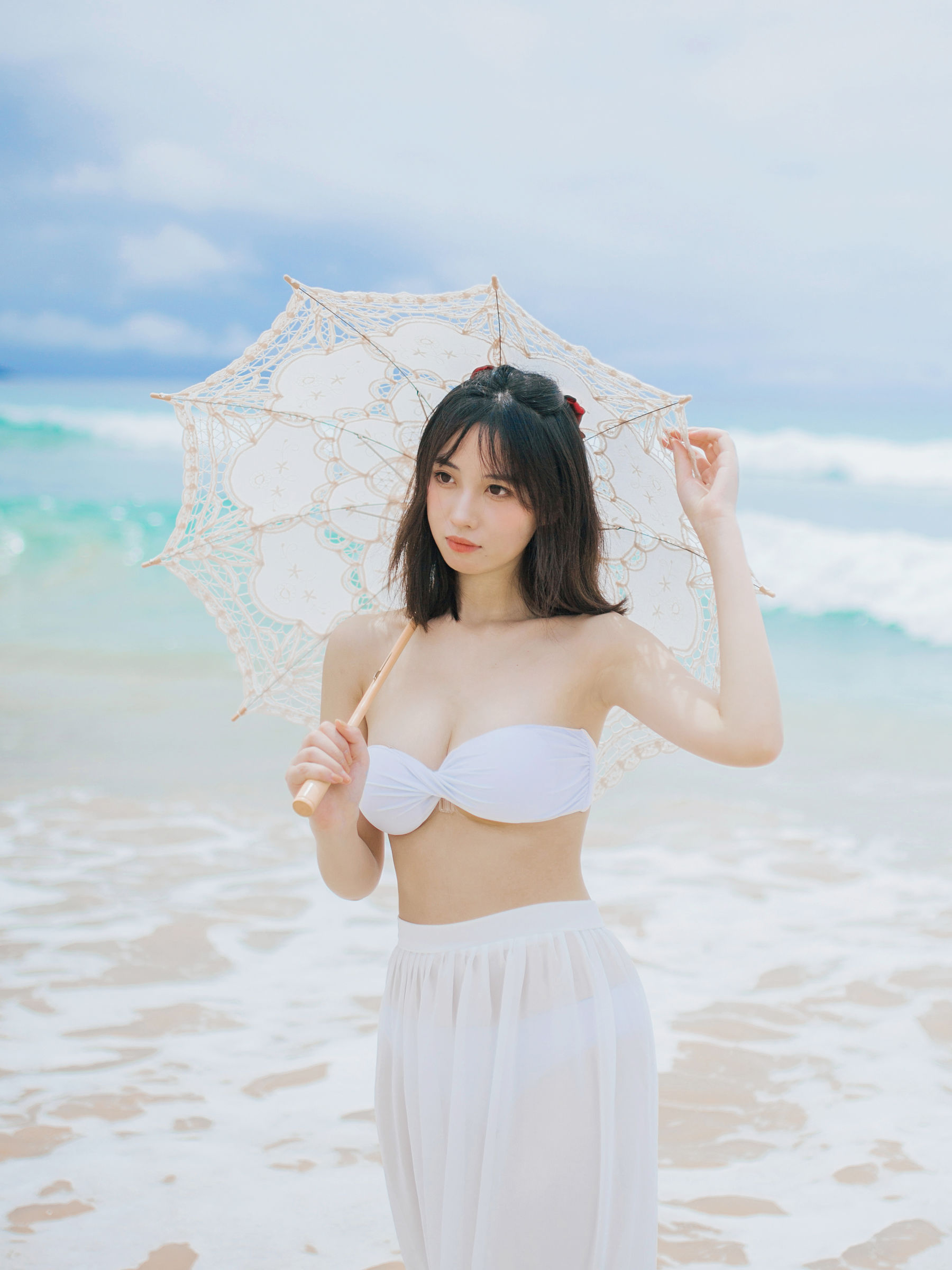 [福利COS] 次元少女念雪ww - 听海