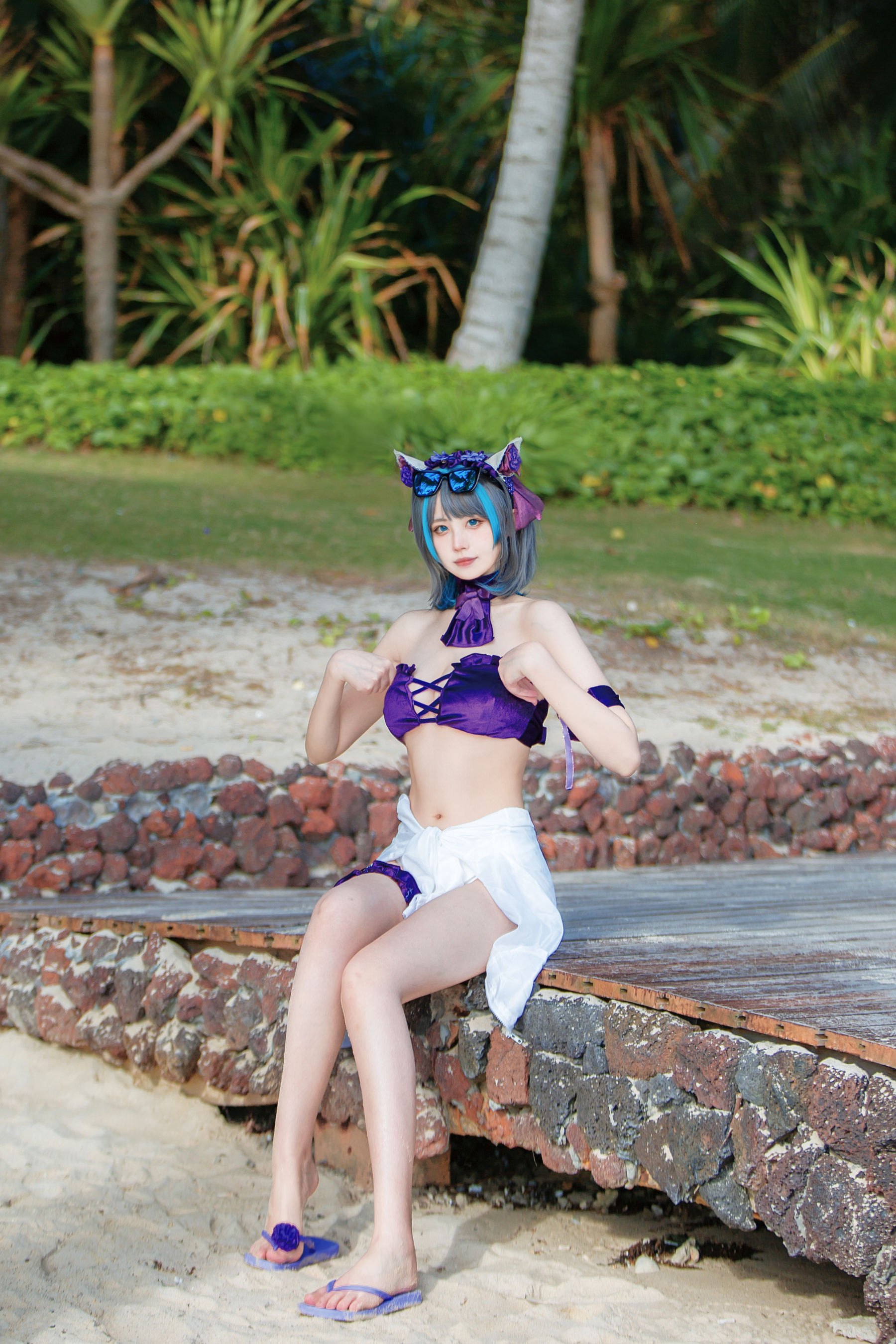[福利COS] 次元少女念雪ww - 柴郡猫