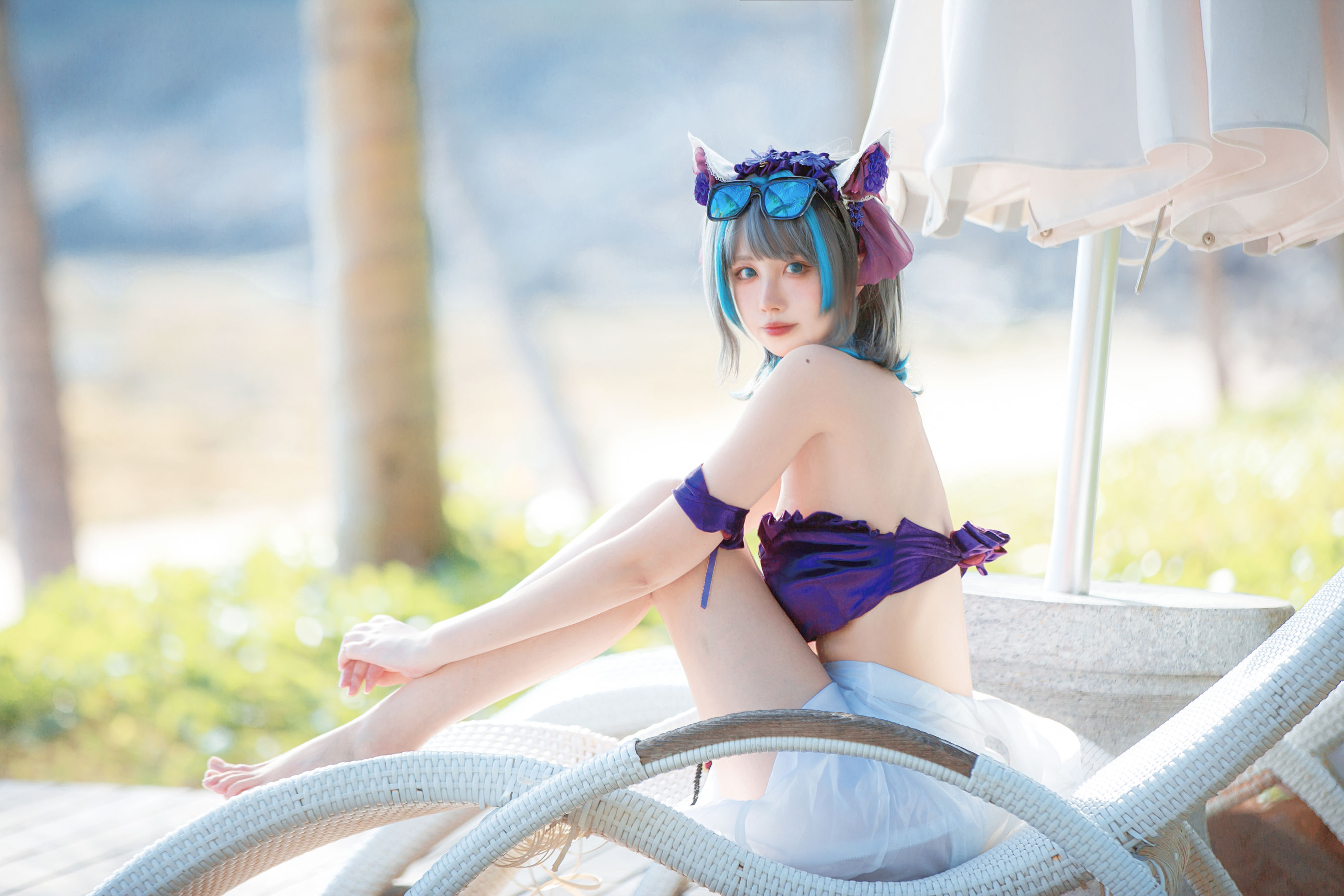 [福利COS] 次元少女念雪ww - 柴郡猫