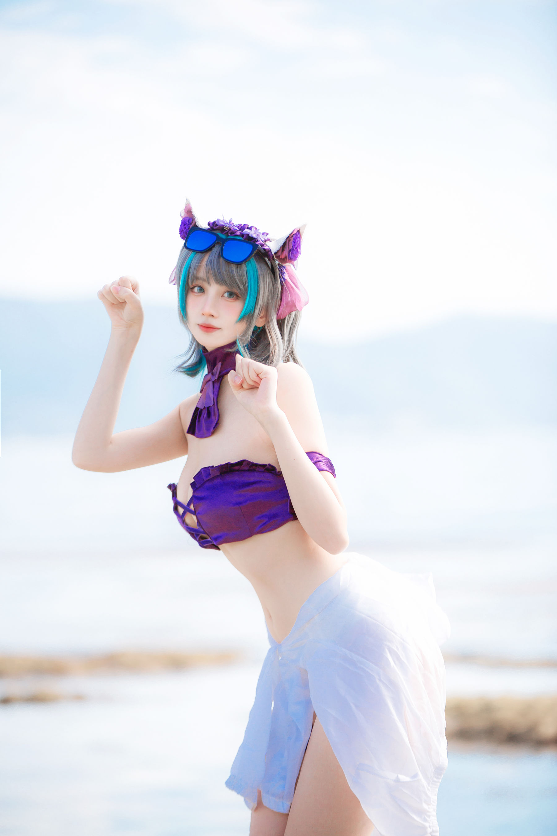 [福利COS] 次元少女念雪ww - 柴郡猫
