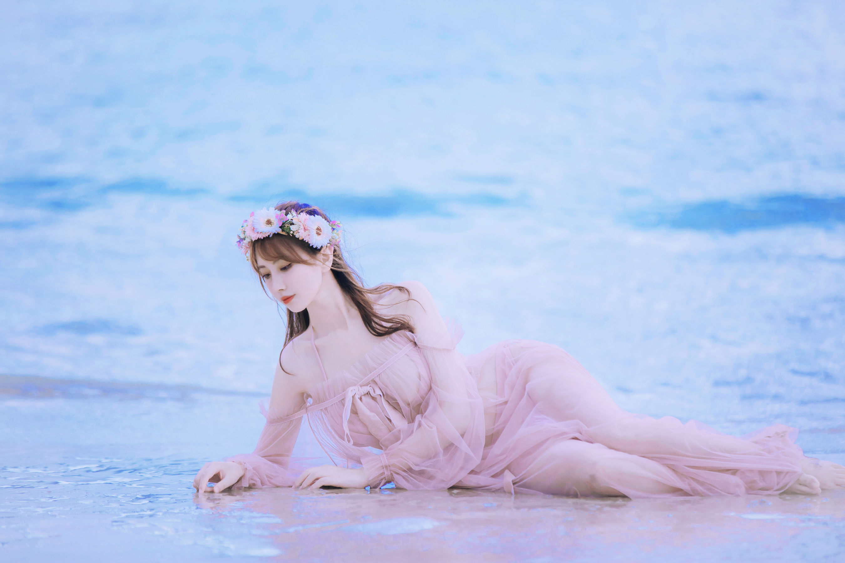 [福利COS] 次元少女念雪ww - 白桃汽水