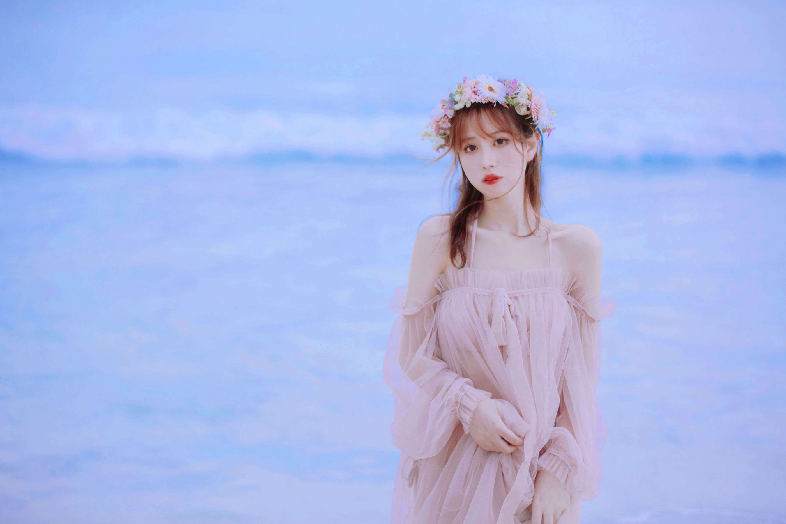 [福利COS] 次元少女念雪ww - 白桃汽水