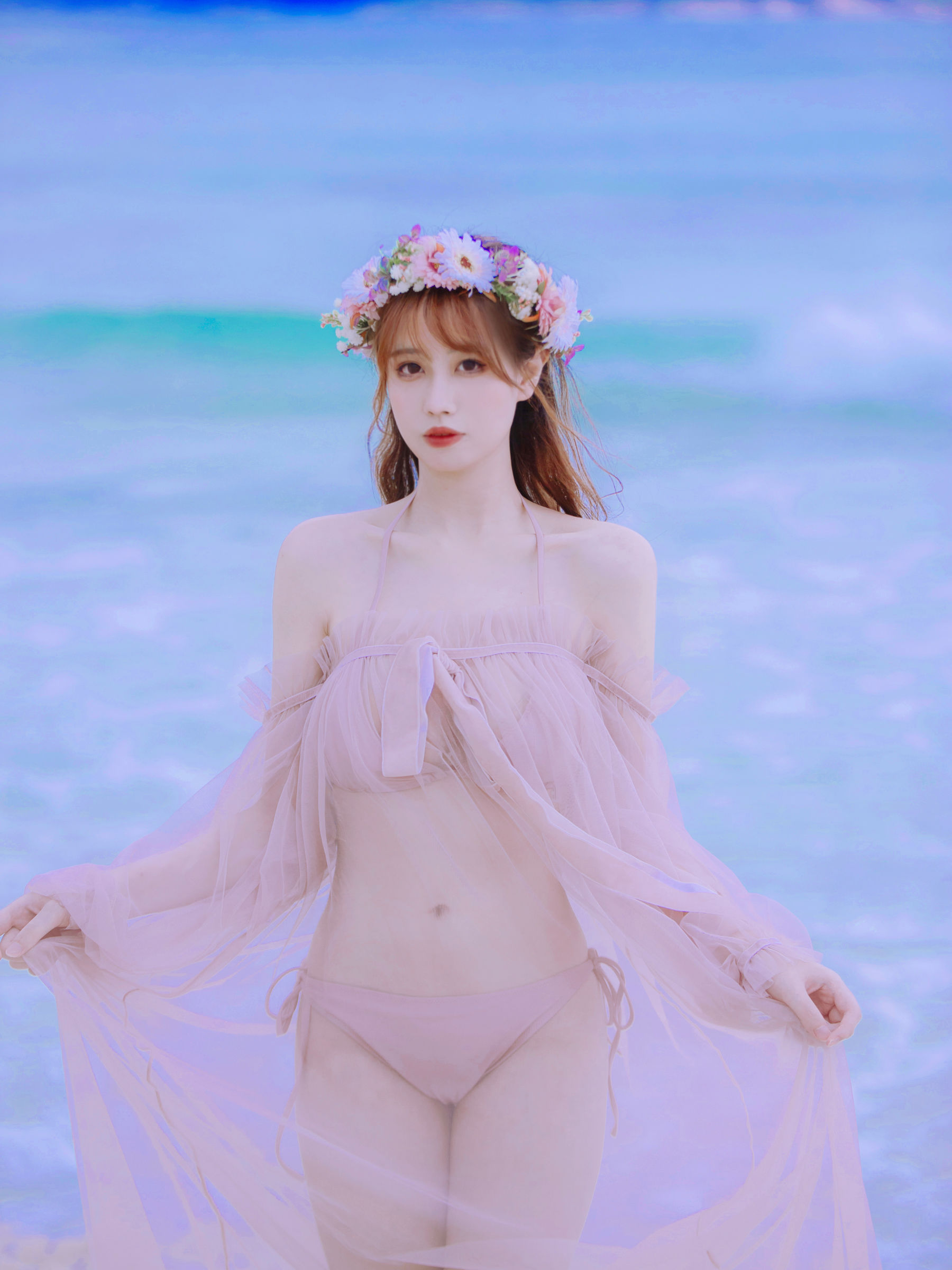 [福利COS] 次元少女念雪ww - 白桃汽水