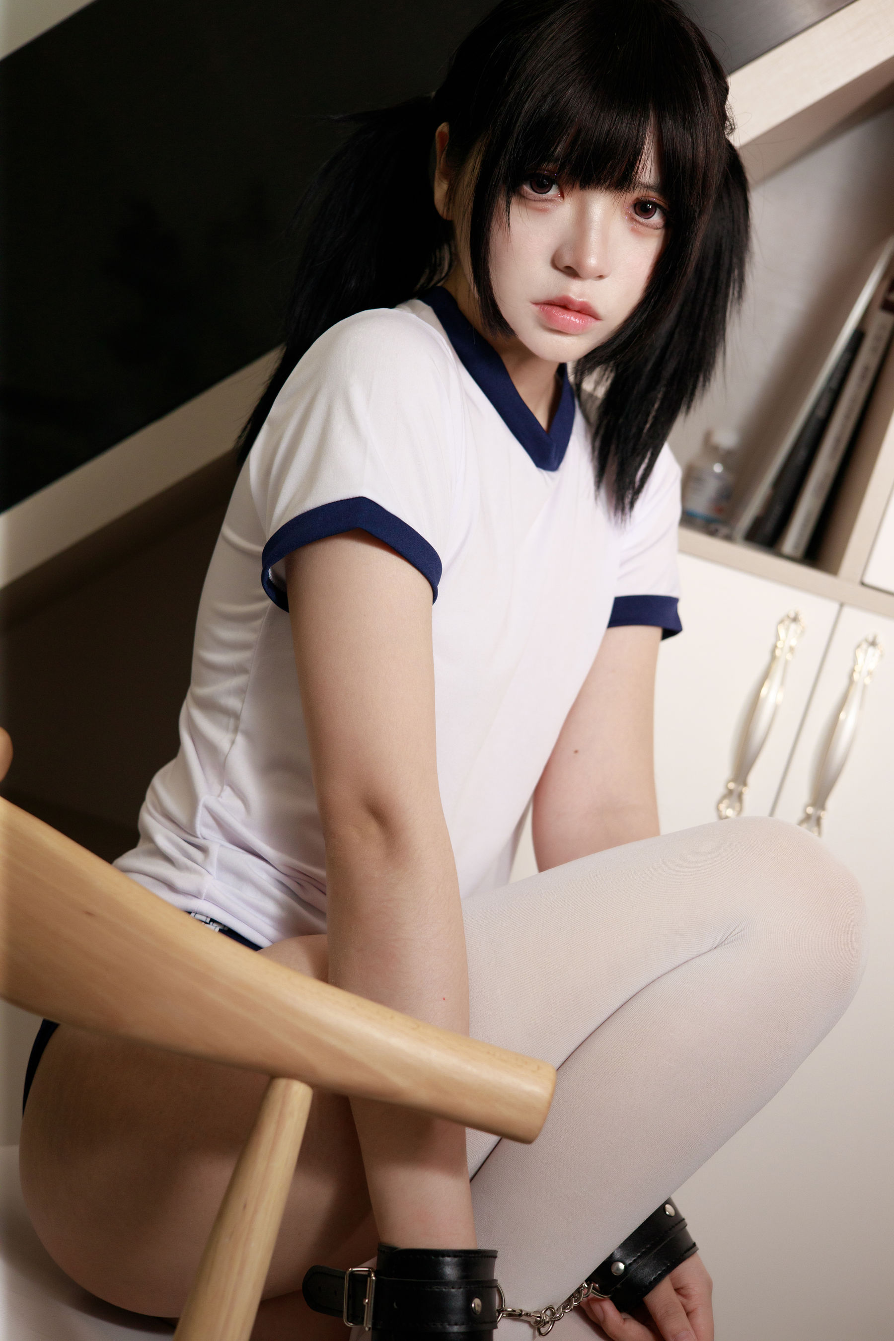 [福利COS] 疯猫ss - 白色情人节福袋 体操服
