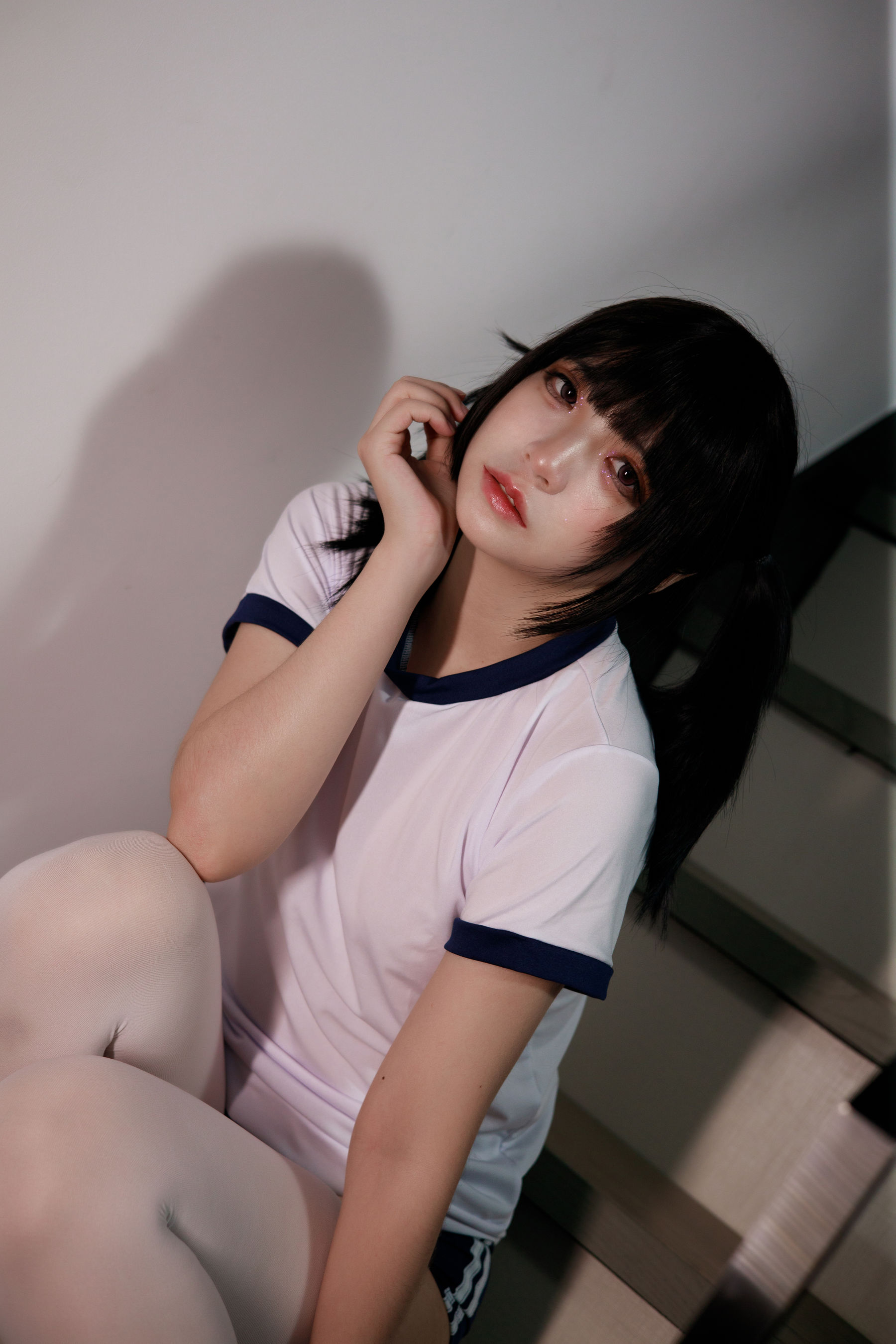 [福利COS] 疯猫ss - 白色情人节福袋 体操服