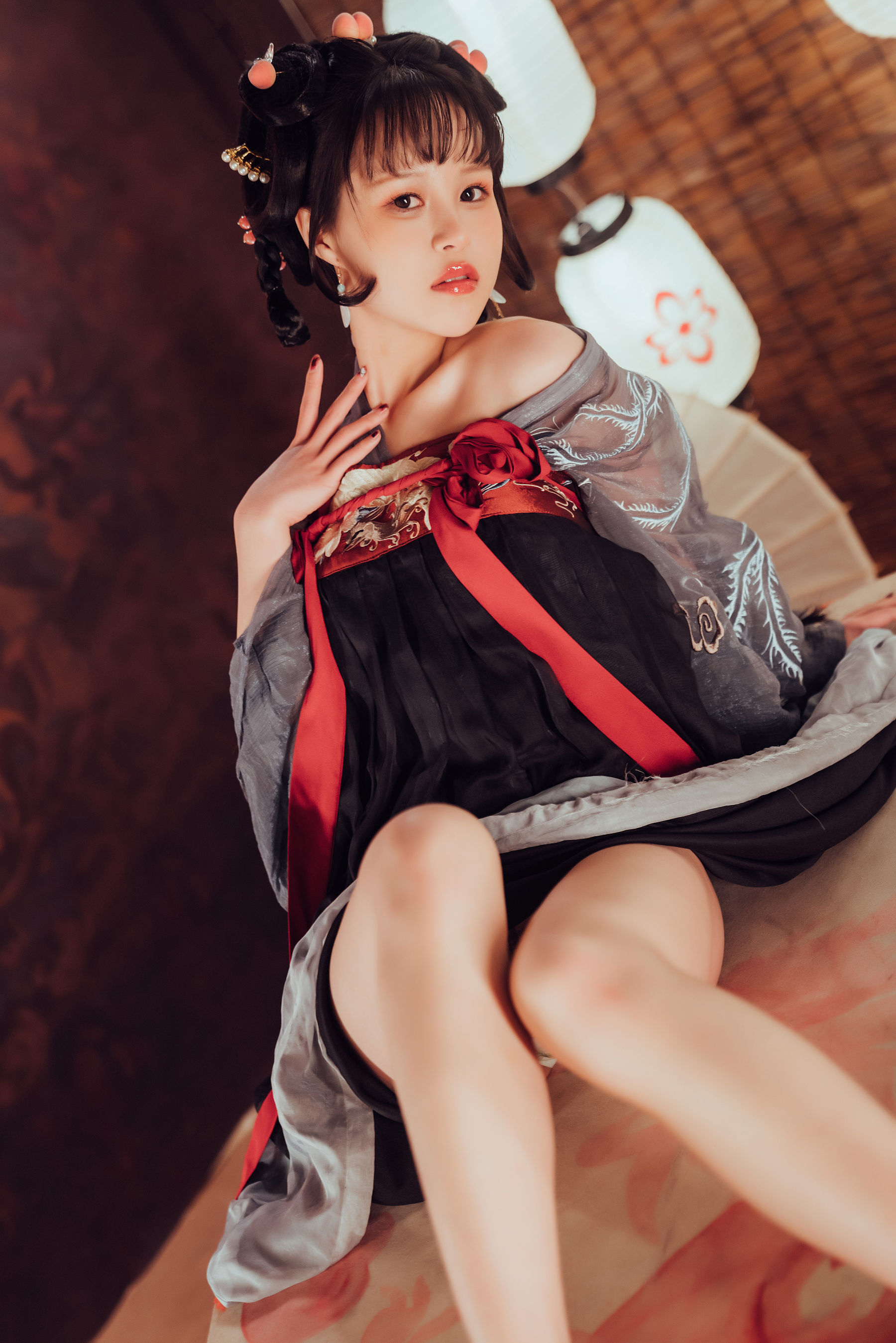 [福利COS] 美少女晕崽 - 小琵琶精