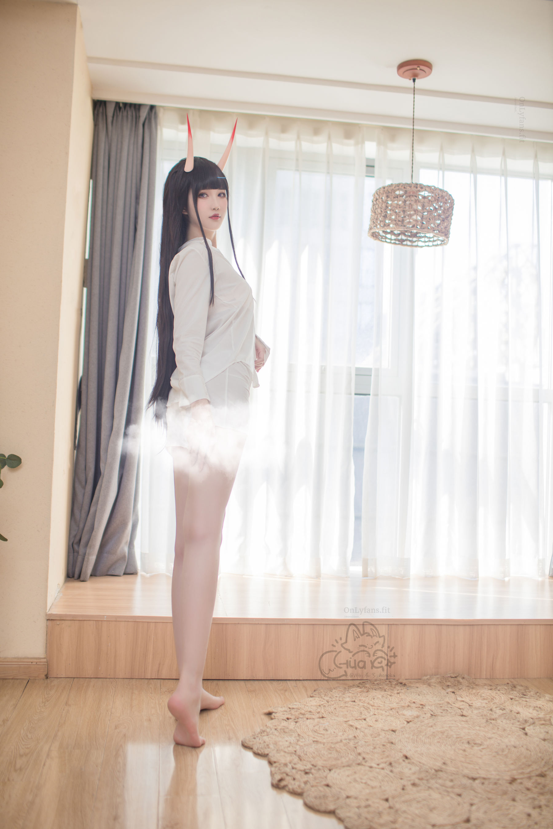 [福利COS] 花兮_honoka - 能代 宁静的六叠间