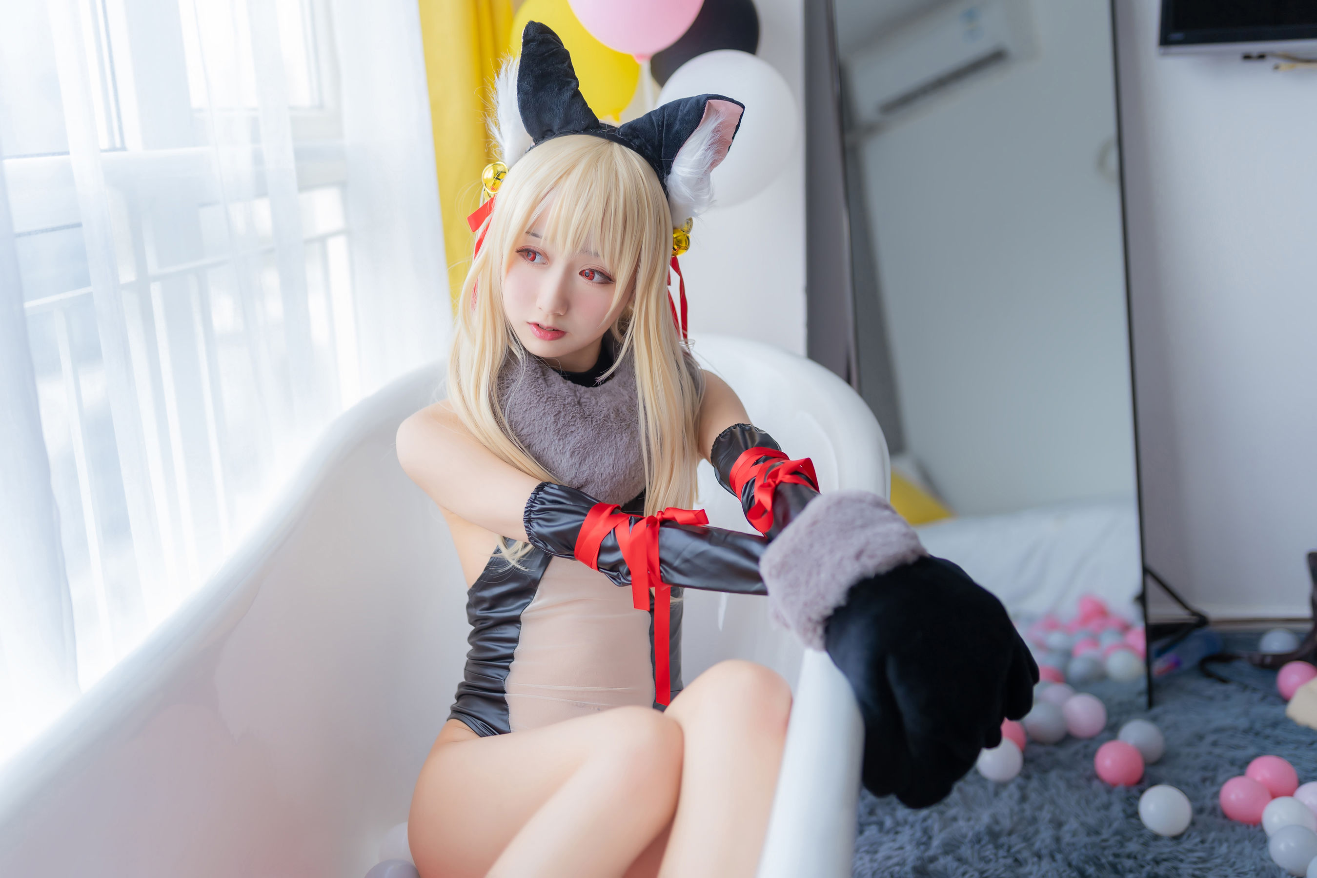 [福利COS] 萌系小姐姐木绵绵OwO - 伊莉娅