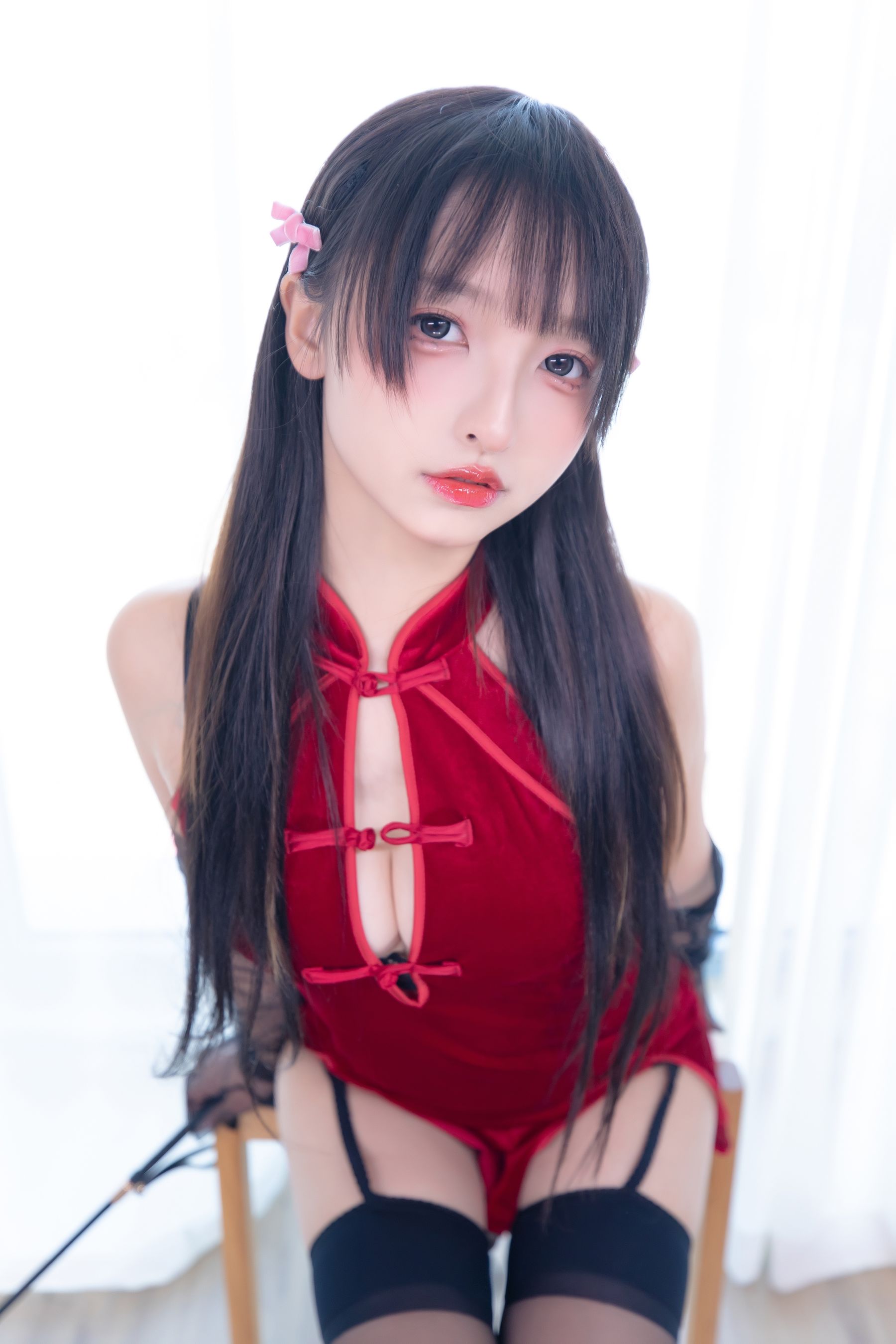 [福利COS] 萝莉神楽板真冬之甜蜜皮鞭